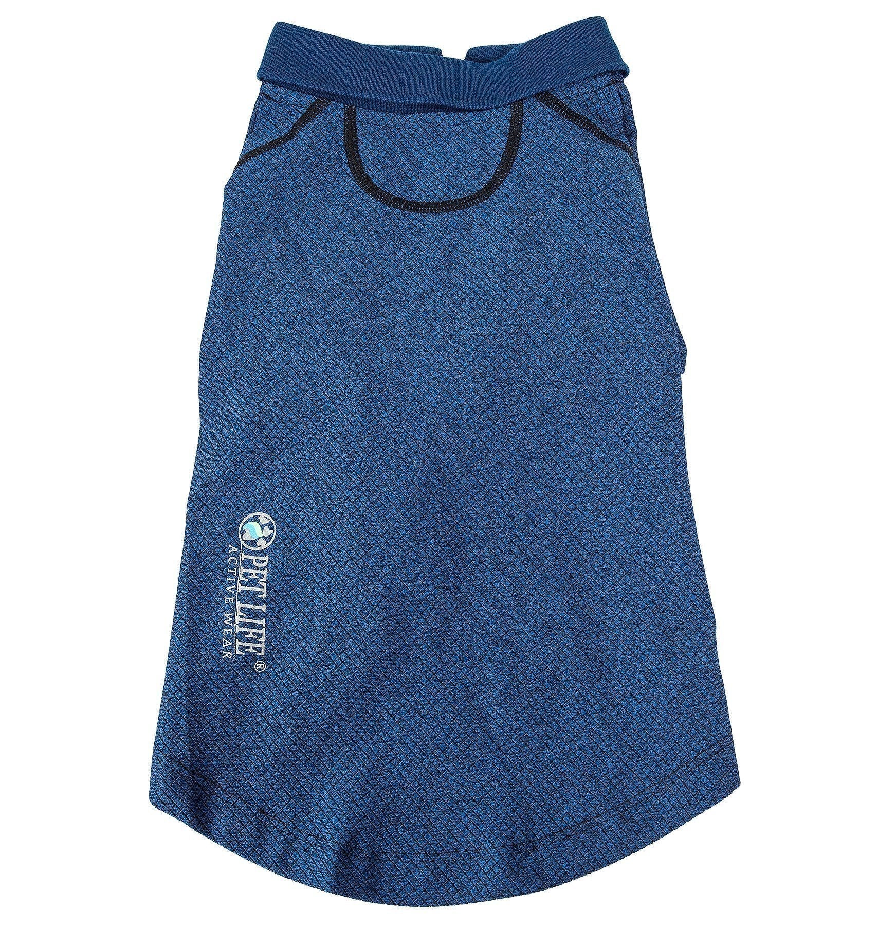 Pet Life ® Active 'Fur-Flex' Stretch and Quick-Dry Anti-Odor Fitness Yoga Dog Polo T-Shirt - Image 37