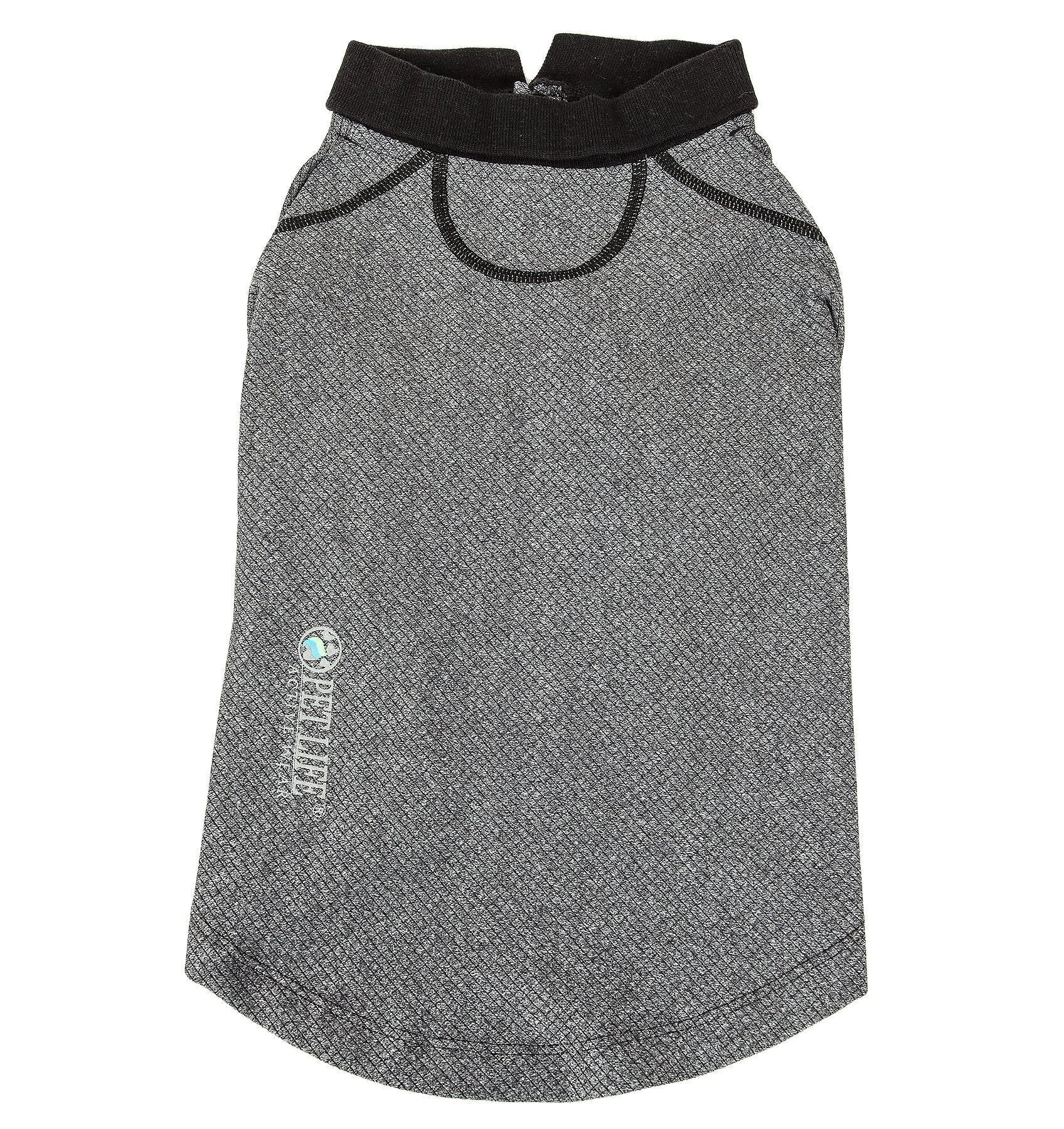 Pet Life ® Active 'Fur-Flex' Stretch and Quick-Dry Anti-Odor Fitness Yoga Dog Polo T-Shirt - Image 43