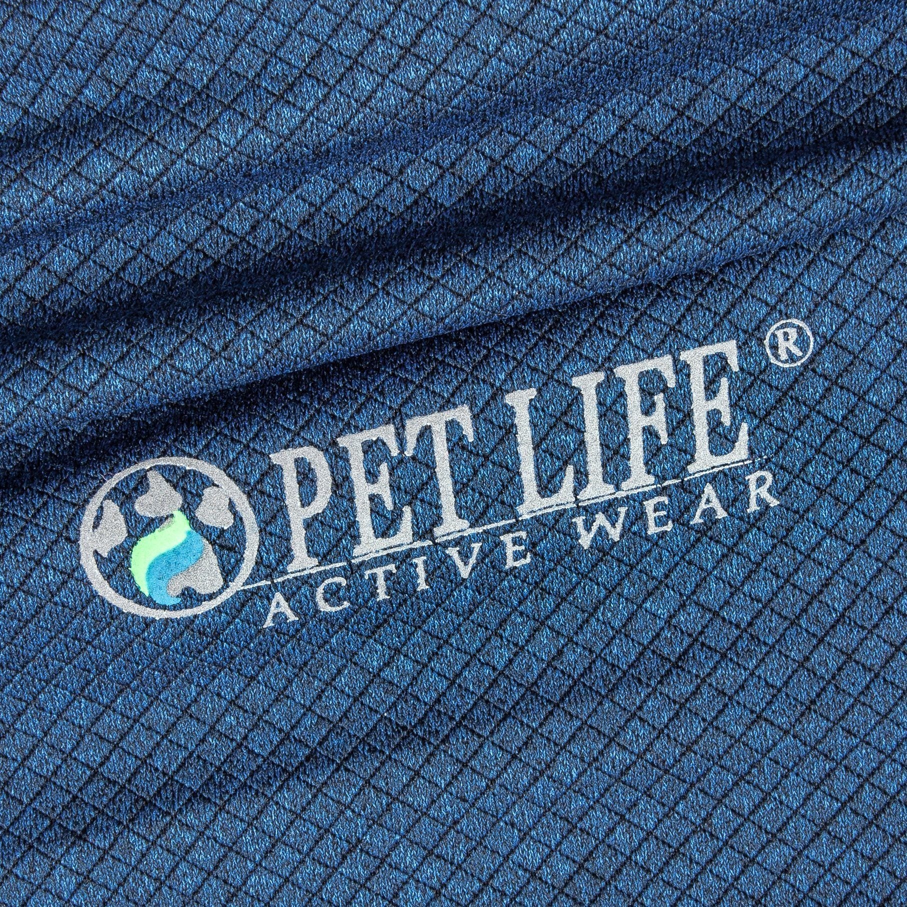 Pet Life ® Active 'Fur-Flex' Stretch and Quick-Dry Anti-Odor Fitness Yoga Dog Polo T-Shirt - Image 8