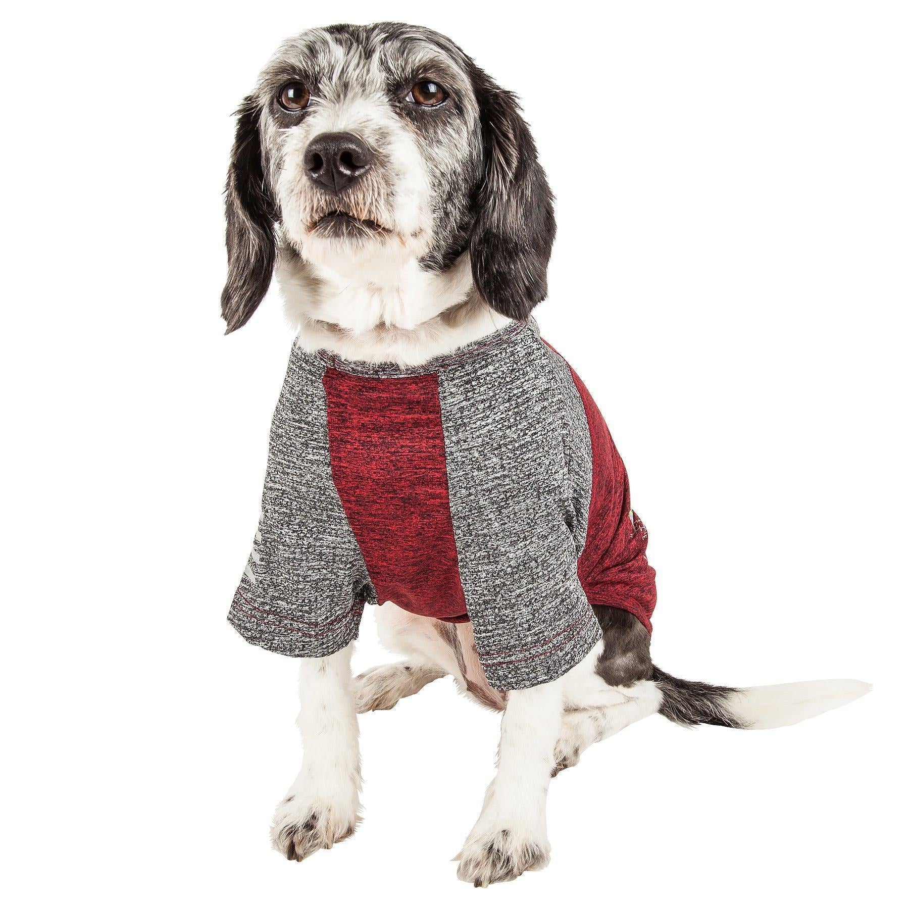 Pet Life ® Active 'Hybreed' 4-Way-Stretch Fitness Performance Dog T-Shirt - Image 16