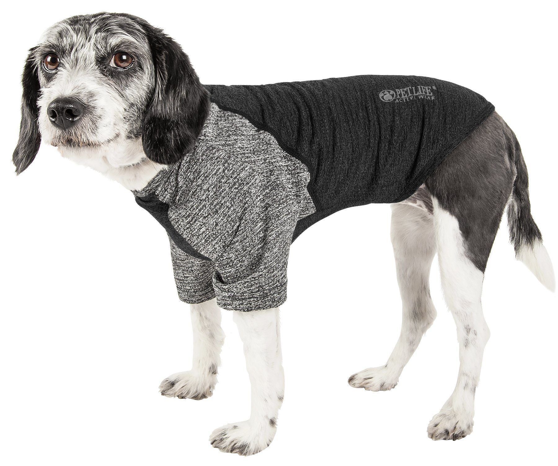Pet Life ® Active 'Hybreed' 4-Way-Stretch Fitness Performance Dog T-Shirt - Image 2