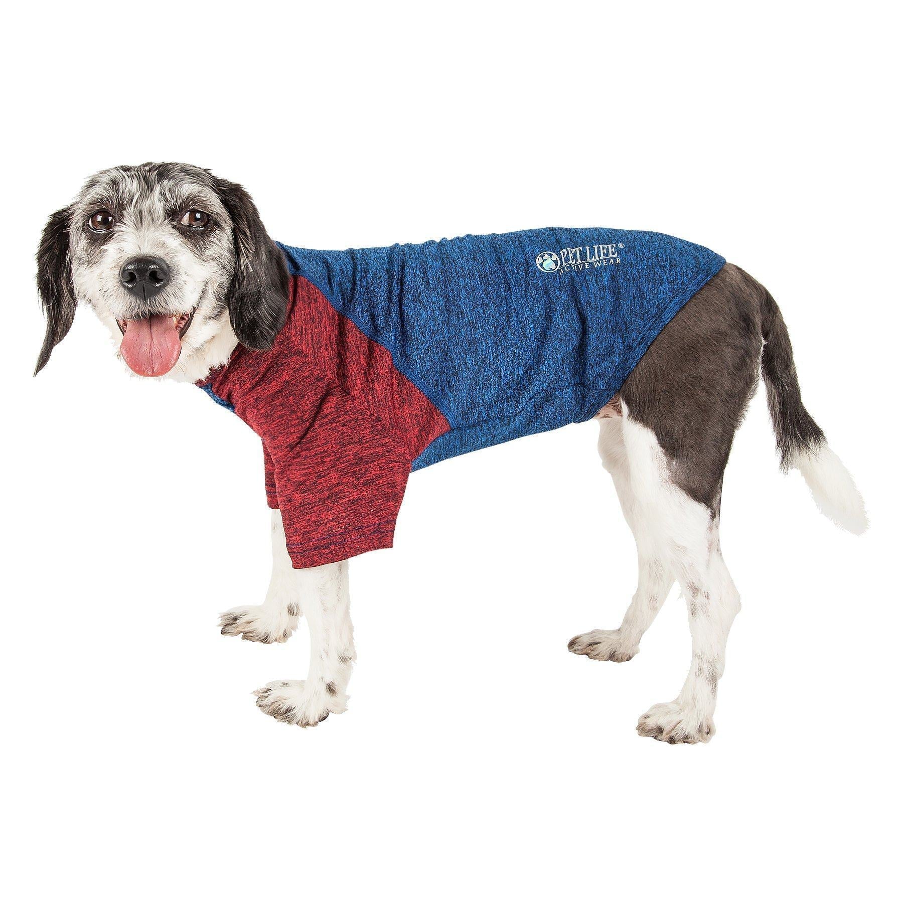 Pet Life ® Active 'Hybreed' 4-Way-Stretch Fitness Performance Dog T-Shirt - Image 3