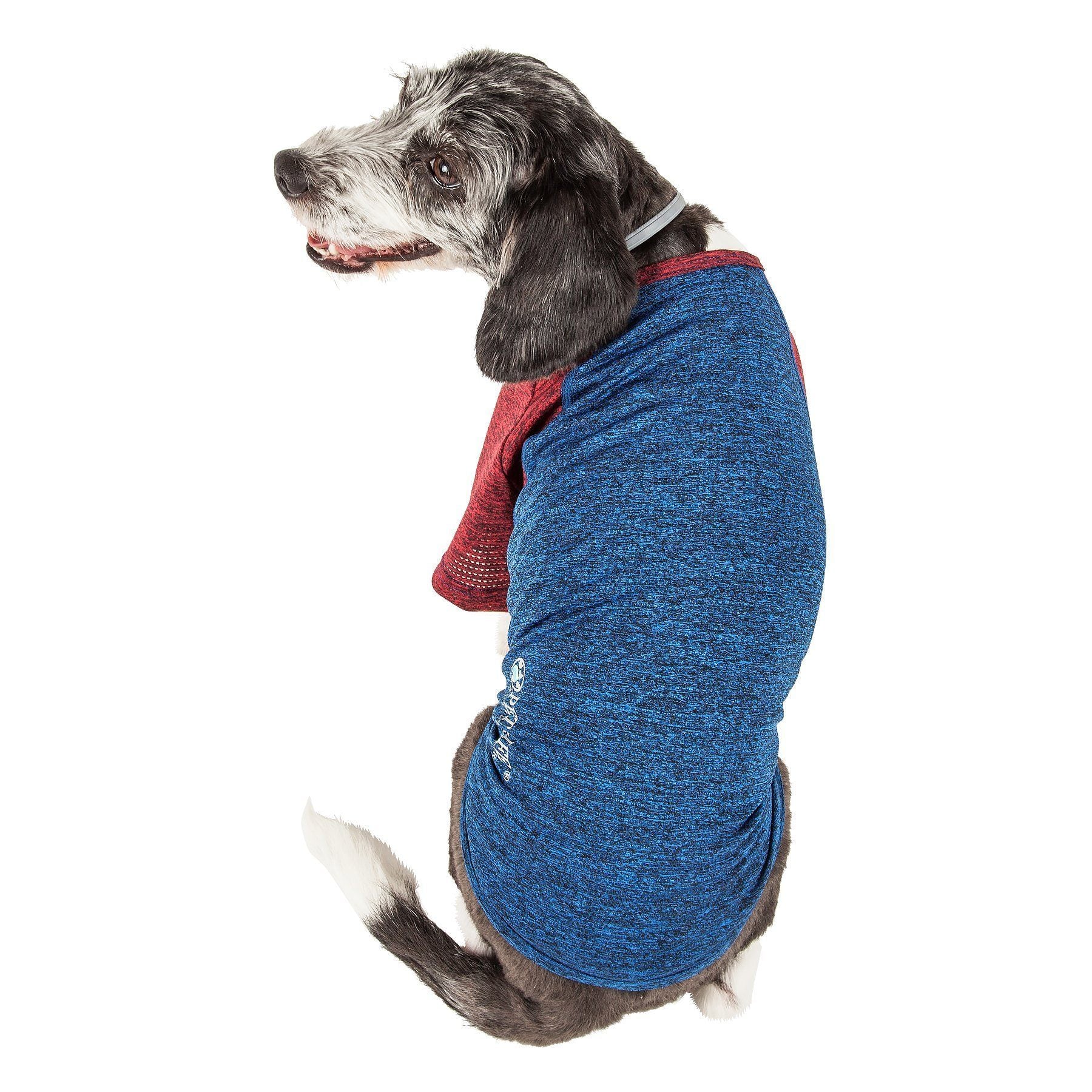 Pet Life ® Active 'Hybreed' 4-Way-Stretch Fitness Performance Dog T-Shirt - Image 38