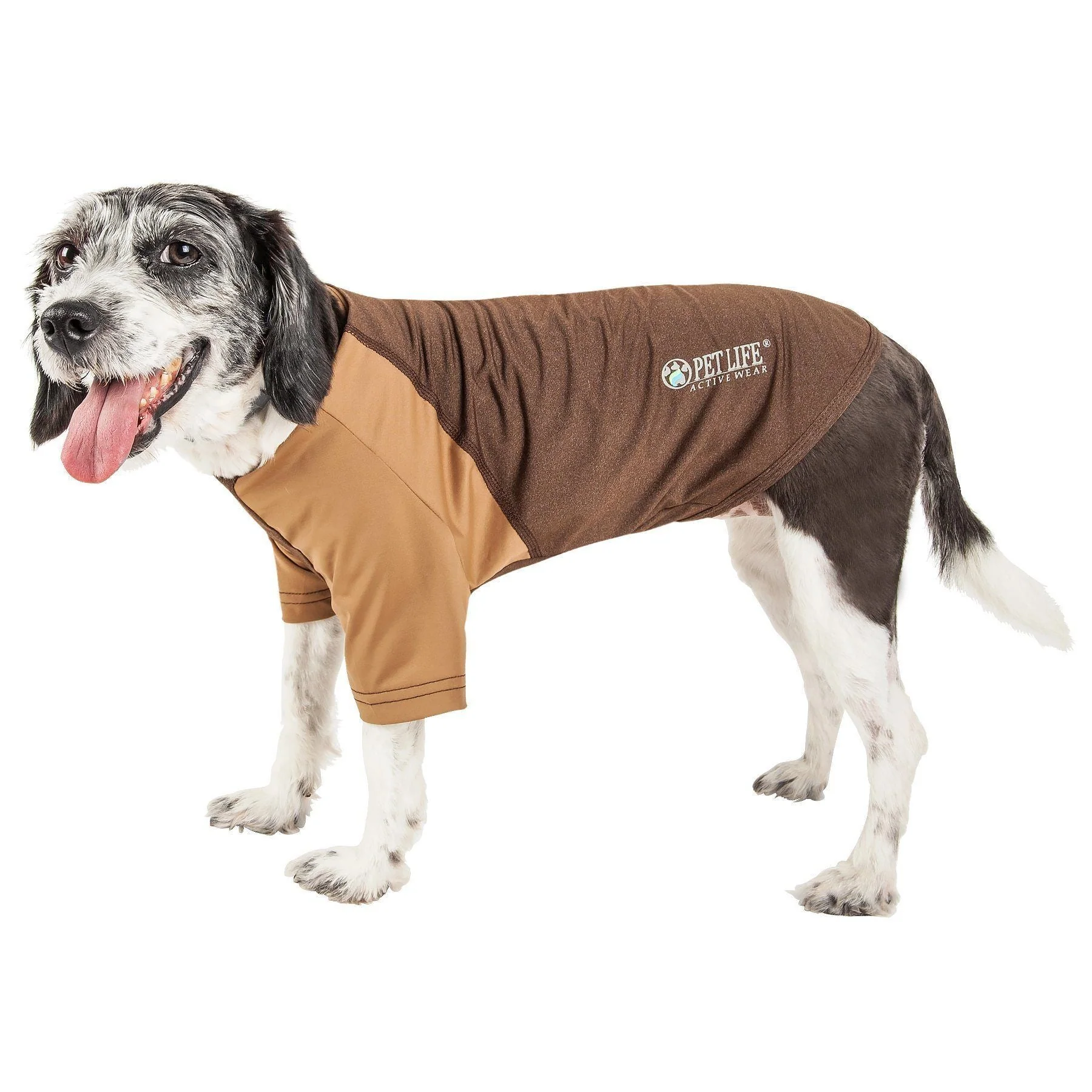Pet Life ® Active 'Hybreed' 4-Way-Stretch Fitness Performance Dog T-Shirt - Image 4