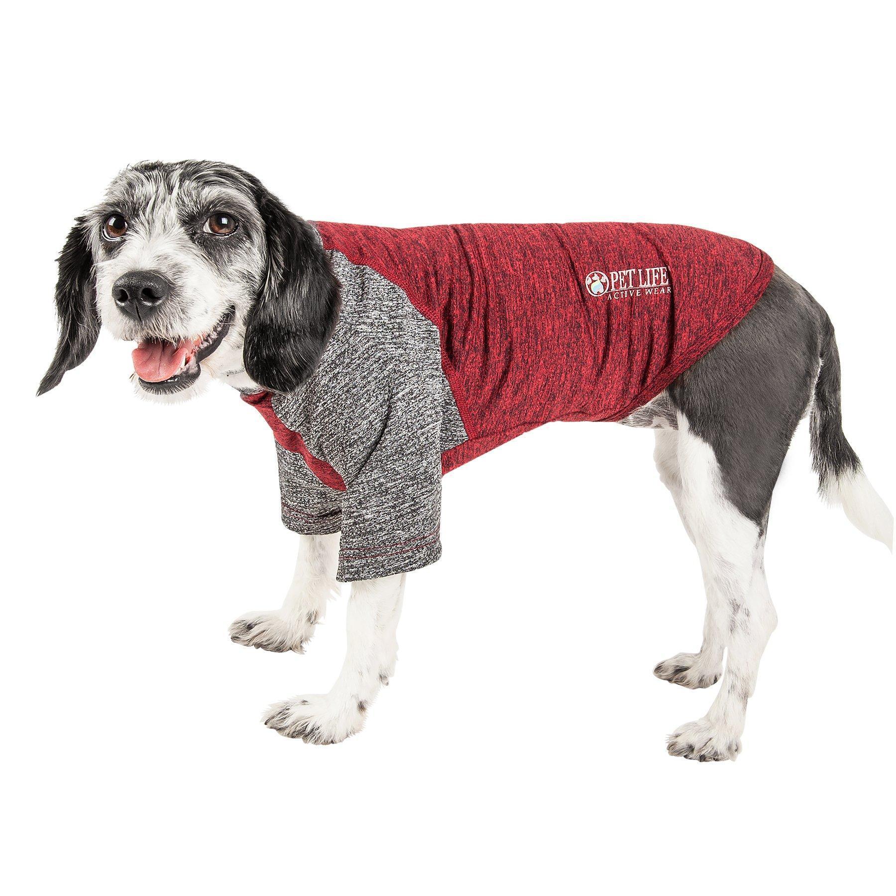 Pet Life ® Active 'Hybreed' 4-Way-Stretch Fitness Performance Dog T-Shirt - Image 5