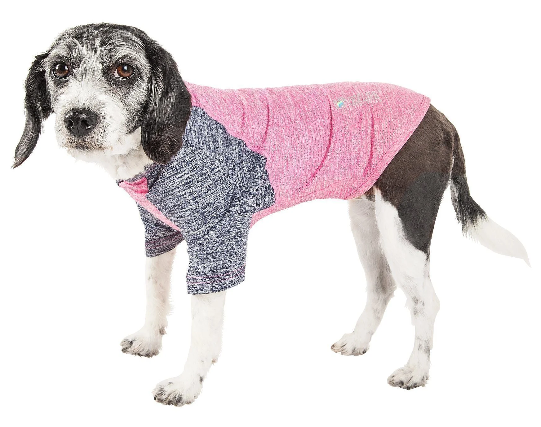 Pet Life ® Active 'Hybreed' 4-Way-Stretch Fitness Performance Dog T-Shirt - Image 6