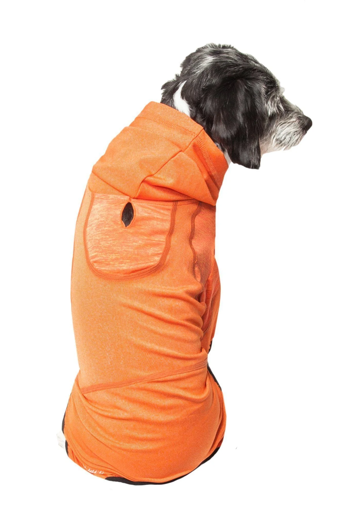 Pet Life ® Active 'Pawsterity' Mediumweight 4-Way-Stretch Yoga Fitness Dog Tracksuit Hoodie - Image 11