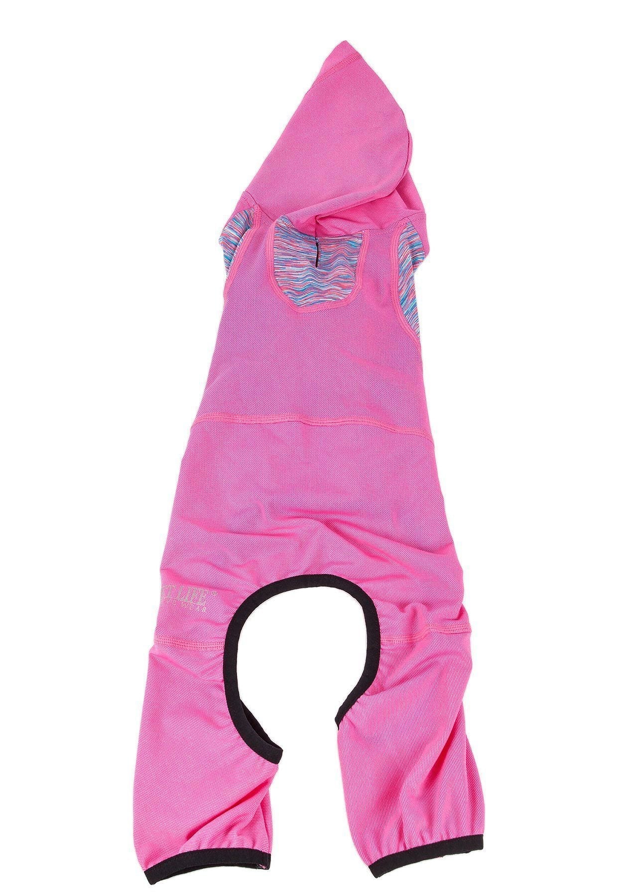 Pet Life ® Active 'Pawsterity' Mediumweight 4-Way-Stretch Yoga Fitness Dog Tracksuit Hoodie - Image 19