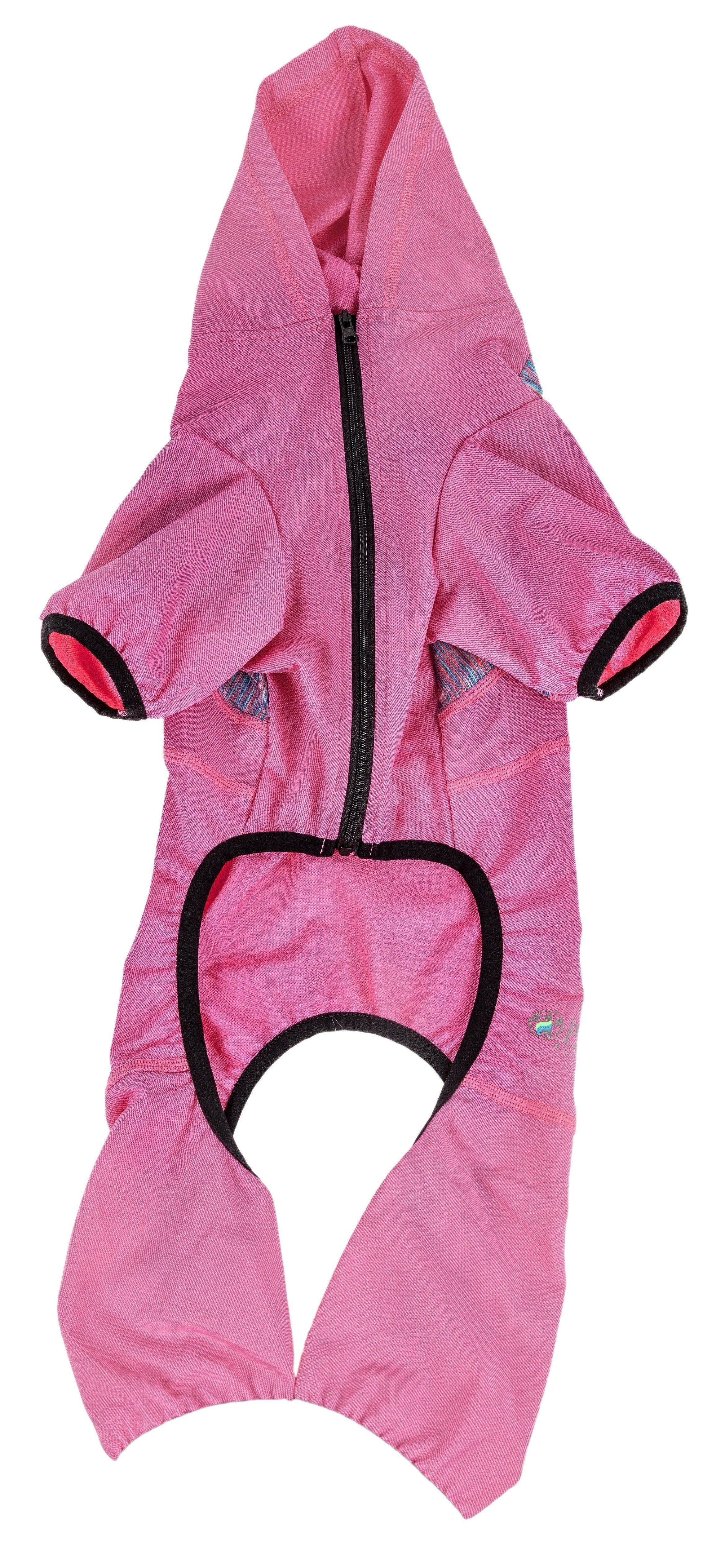Pet Life ® Active 'Pawsterity' Mediumweight 4-Way-Stretch Yoga Fitness Dog Tracksuit Hoodie - Image 20