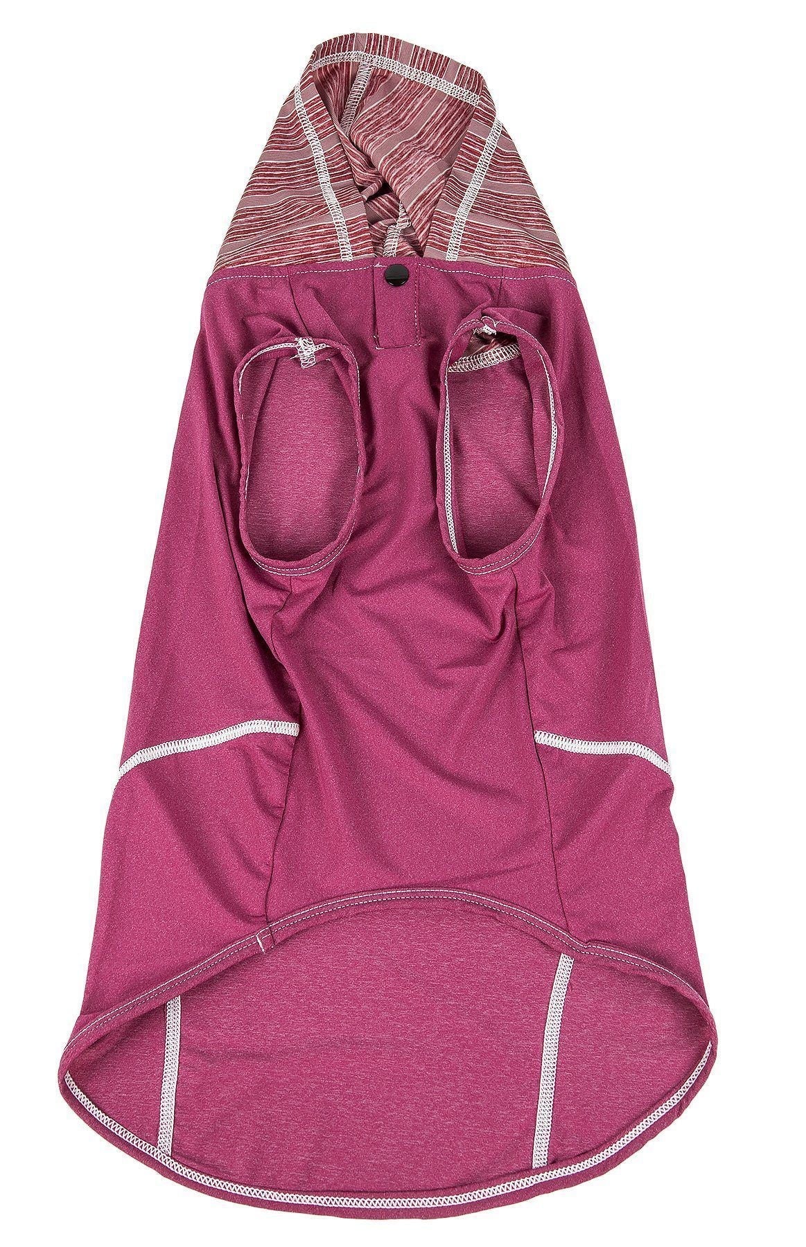 Pet Life ® Active 'Pull-Rover' 4-Way Stretch Sleeveless Fitness Yoga Dog T-Shirt Hoodie - Image 22