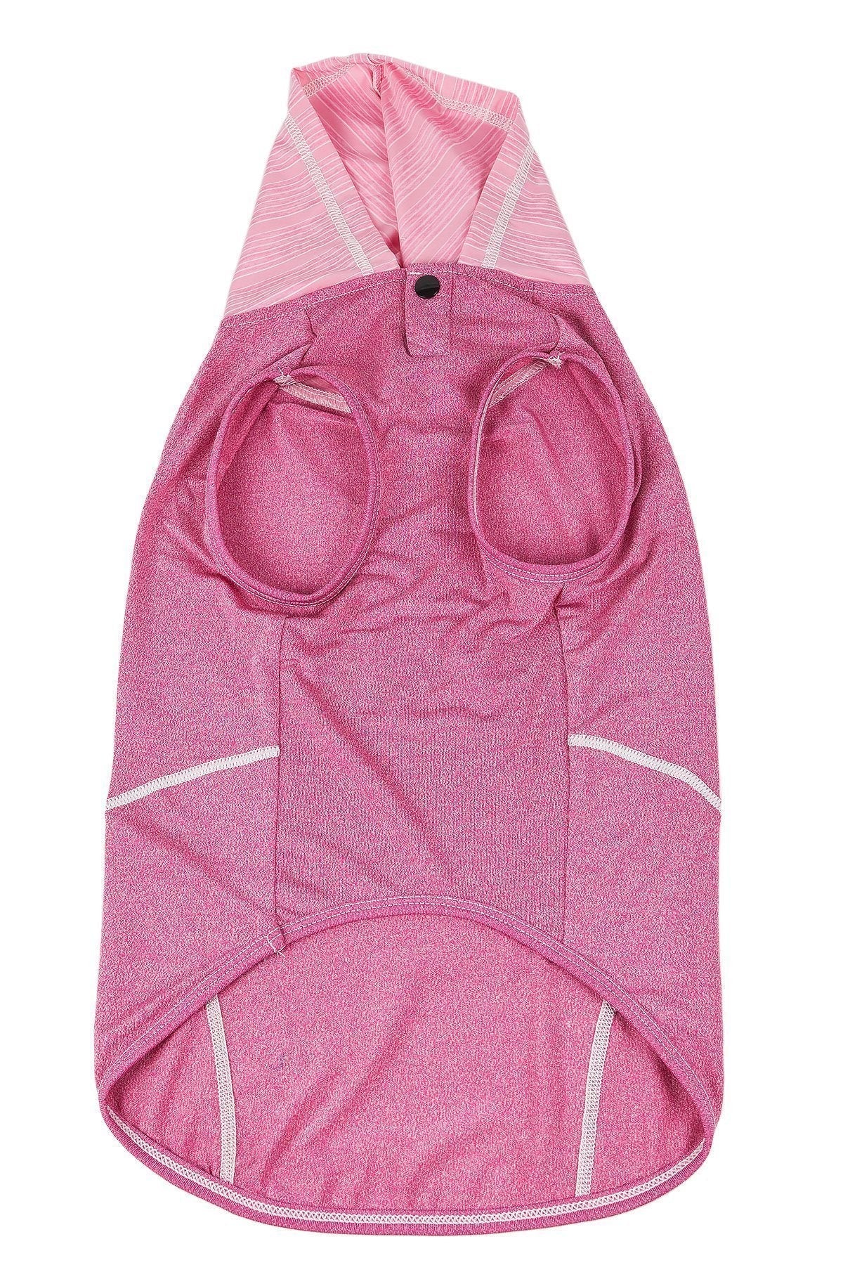 Pet Life ® Active 'Pull-Rover' 4-Way Stretch Sleeveless Fitness Yoga Dog T-Shirt Hoodie - Image 26