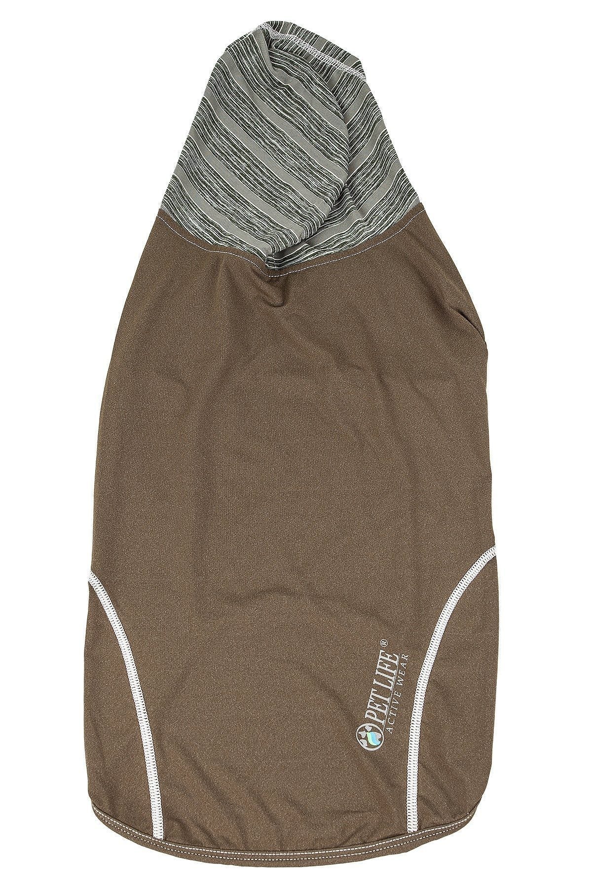 Pet Life ® Active 'Pull-Rover' 4-Way Stretch Sleeveless Fitness Yoga Dog T-Shirt Hoodie - Image 29