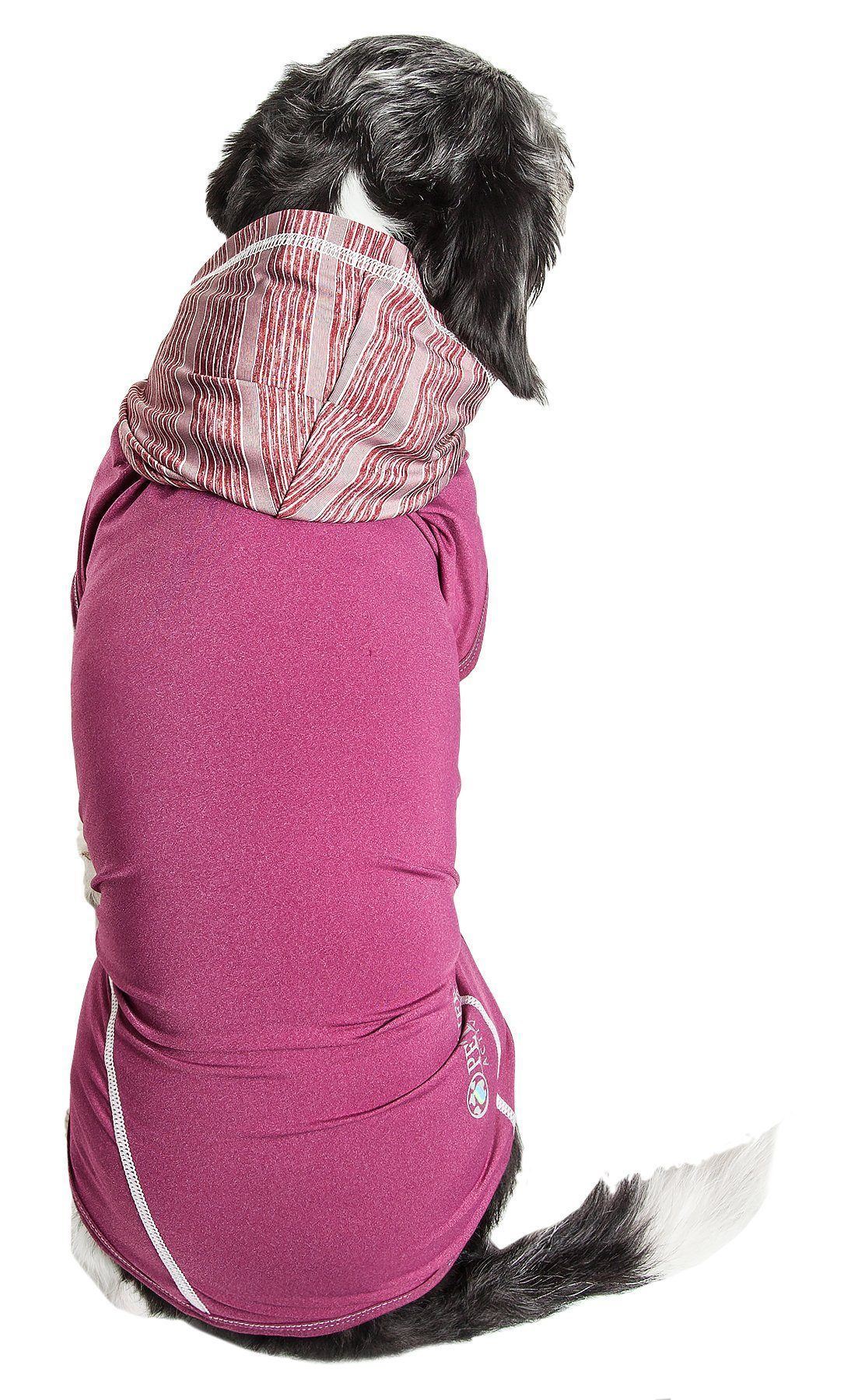 Pet Life ® Active 'Pull-Rover' 4-Way Stretch Sleeveless Fitness Yoga Dog T-Shirt Hoodie - Image 32