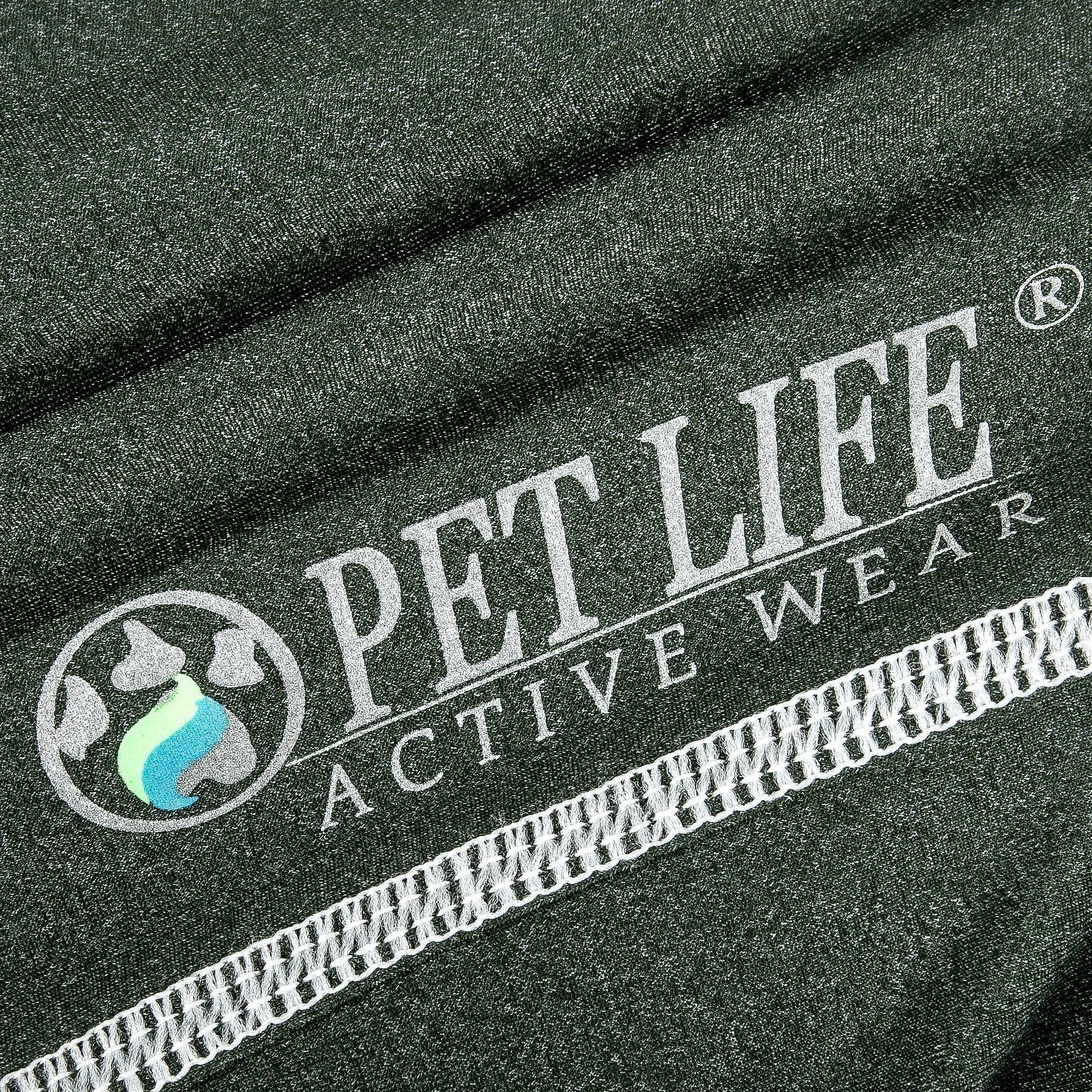 Pet Life ®  Active 'Racerbark' 4-Way-Stretch Yoga Fitness Dog T-Shirt Tank Top - Image 12