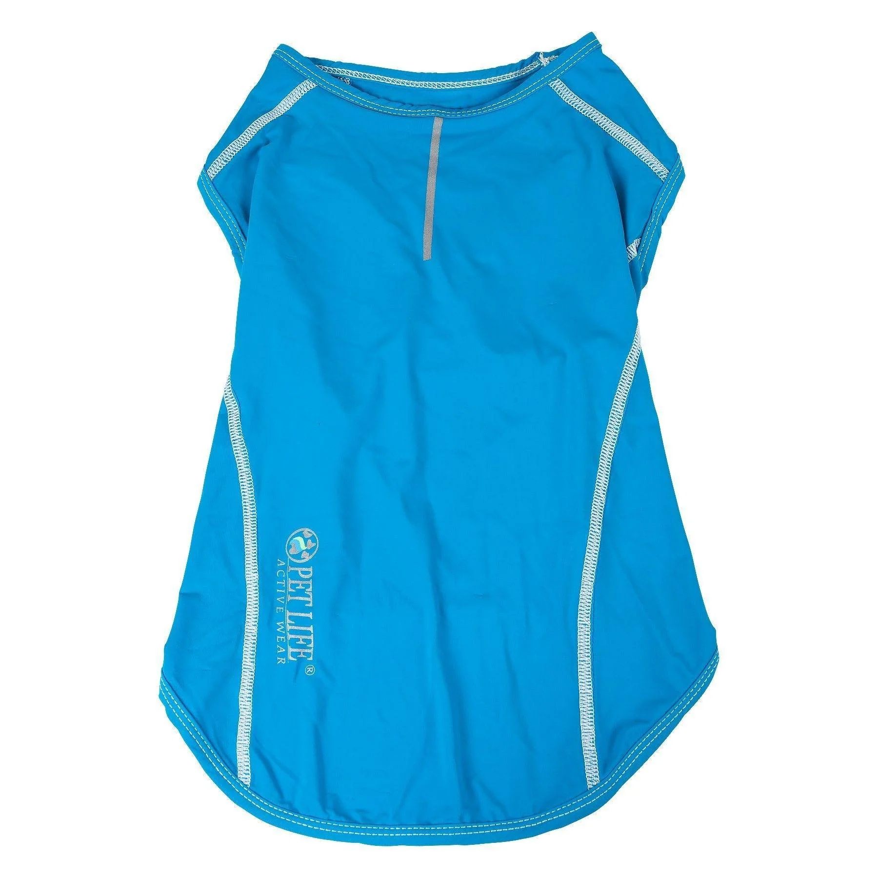 Pet Life ®  Active 'Racerbark' 4-Way-Stretch Yoga Fitness Dog T-Shirt Tank Top - Image 22