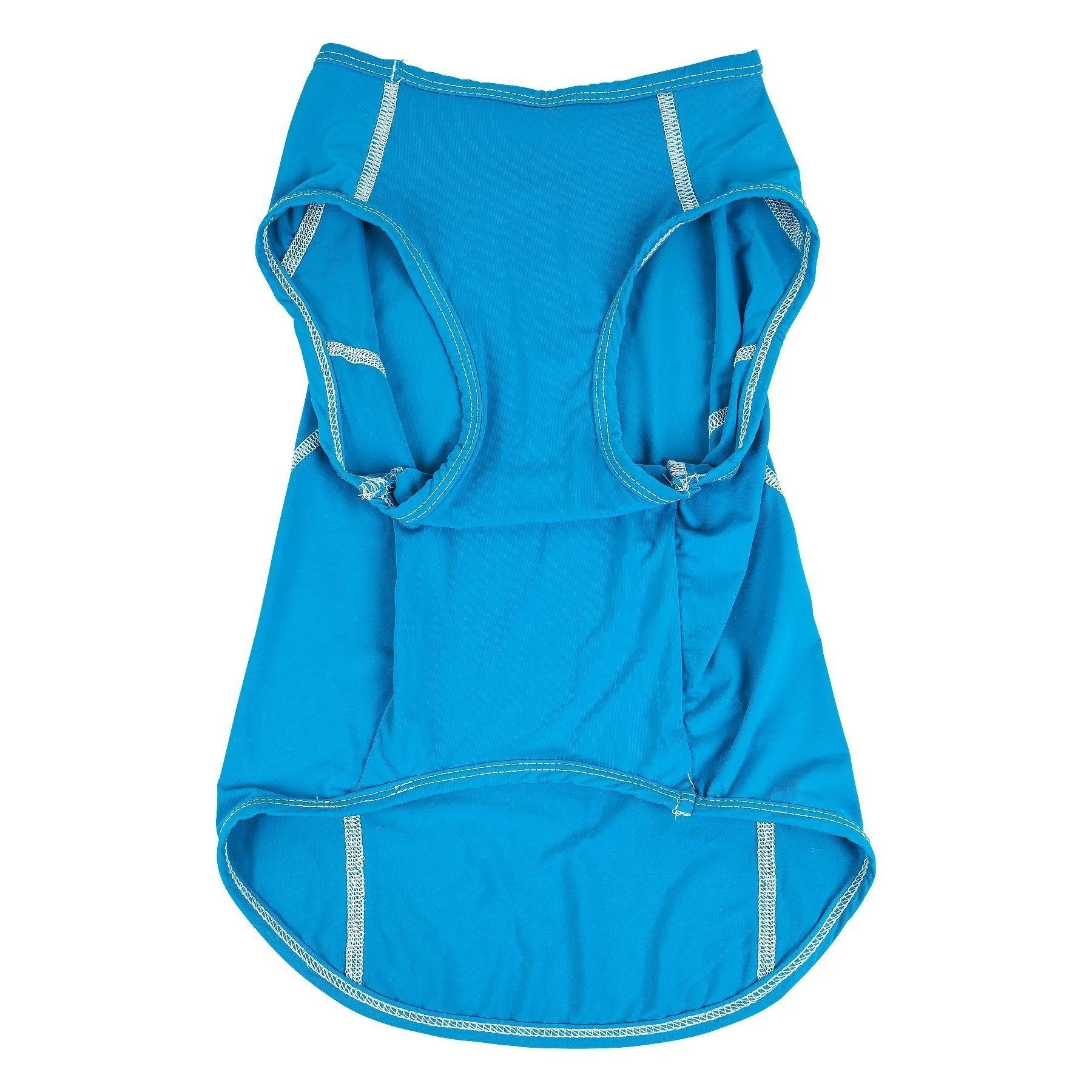 Pet Life ®  Active 'Racerbark' 4-Way-Stretch Yoga Fitness Dog T-Shirt Tank Top - Image 23