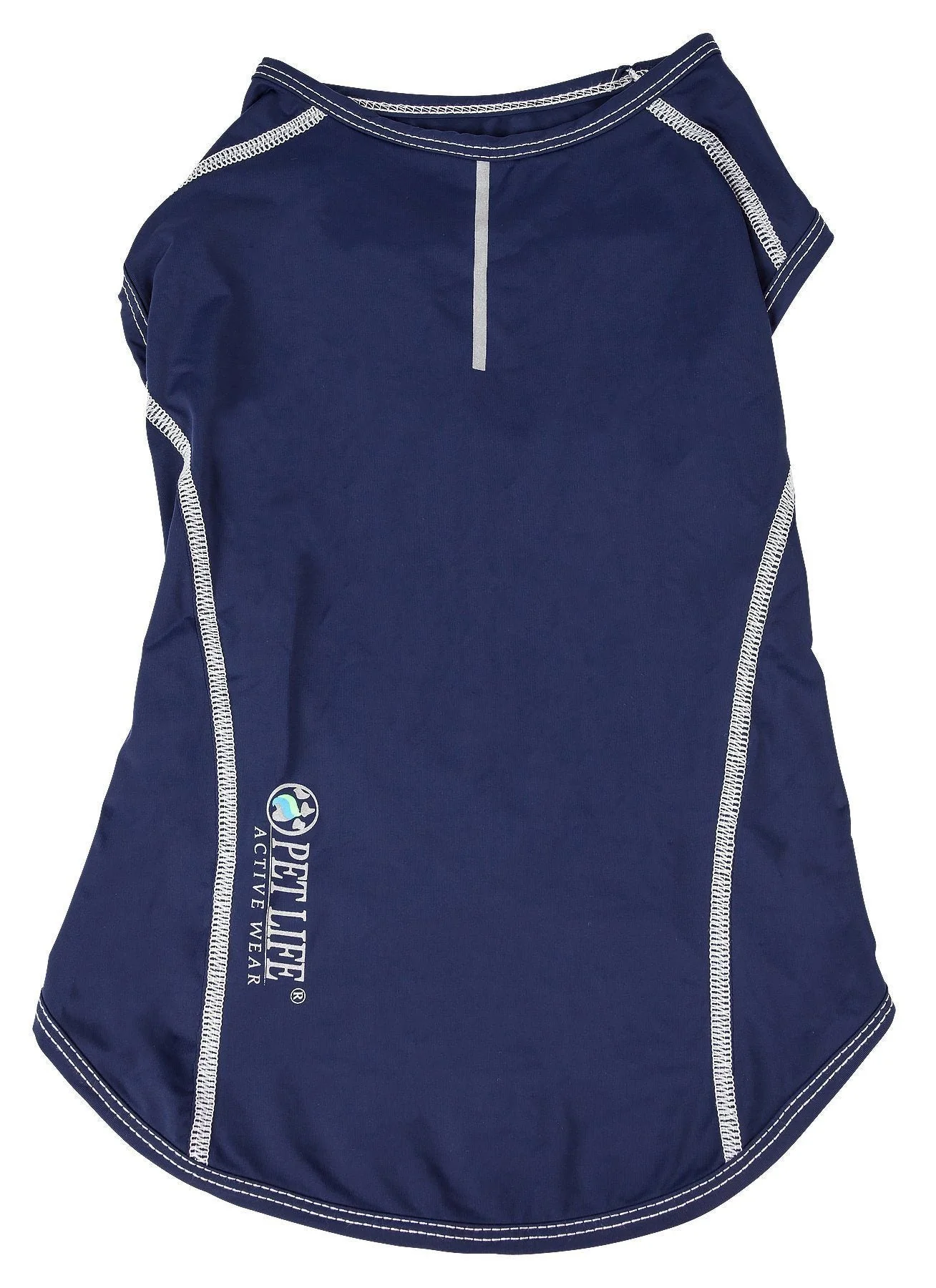 Pet Life ®  Active 'Racerbark' 4-Way-Stretch Yoga Fitness Dog T-Shirt Tank Top - Image 26