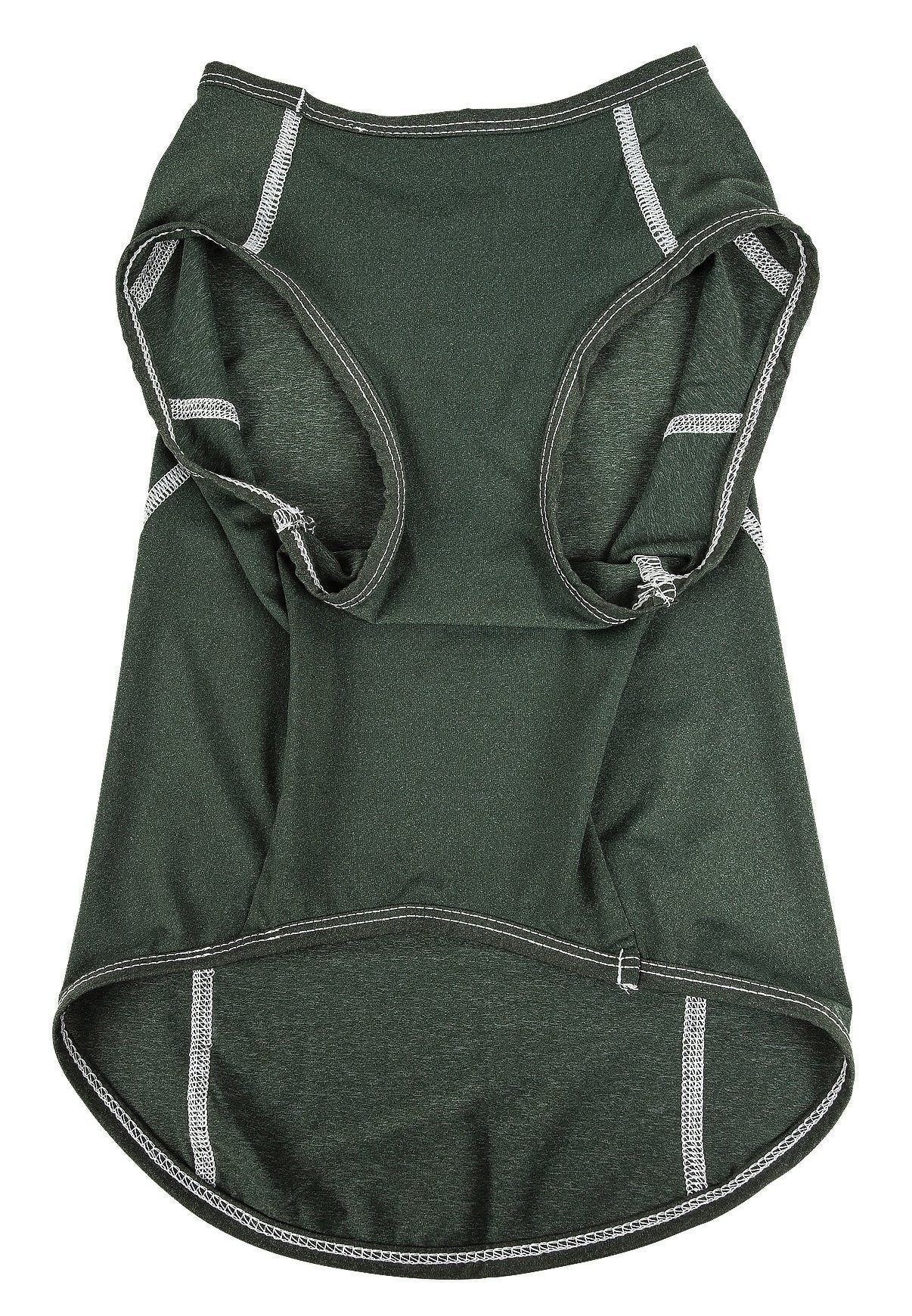 Pet Life ®  Active 'Racerbark' 4-Way-Stretch Yoga Fitness Dog T-Shirt Tank Top - Image 29
