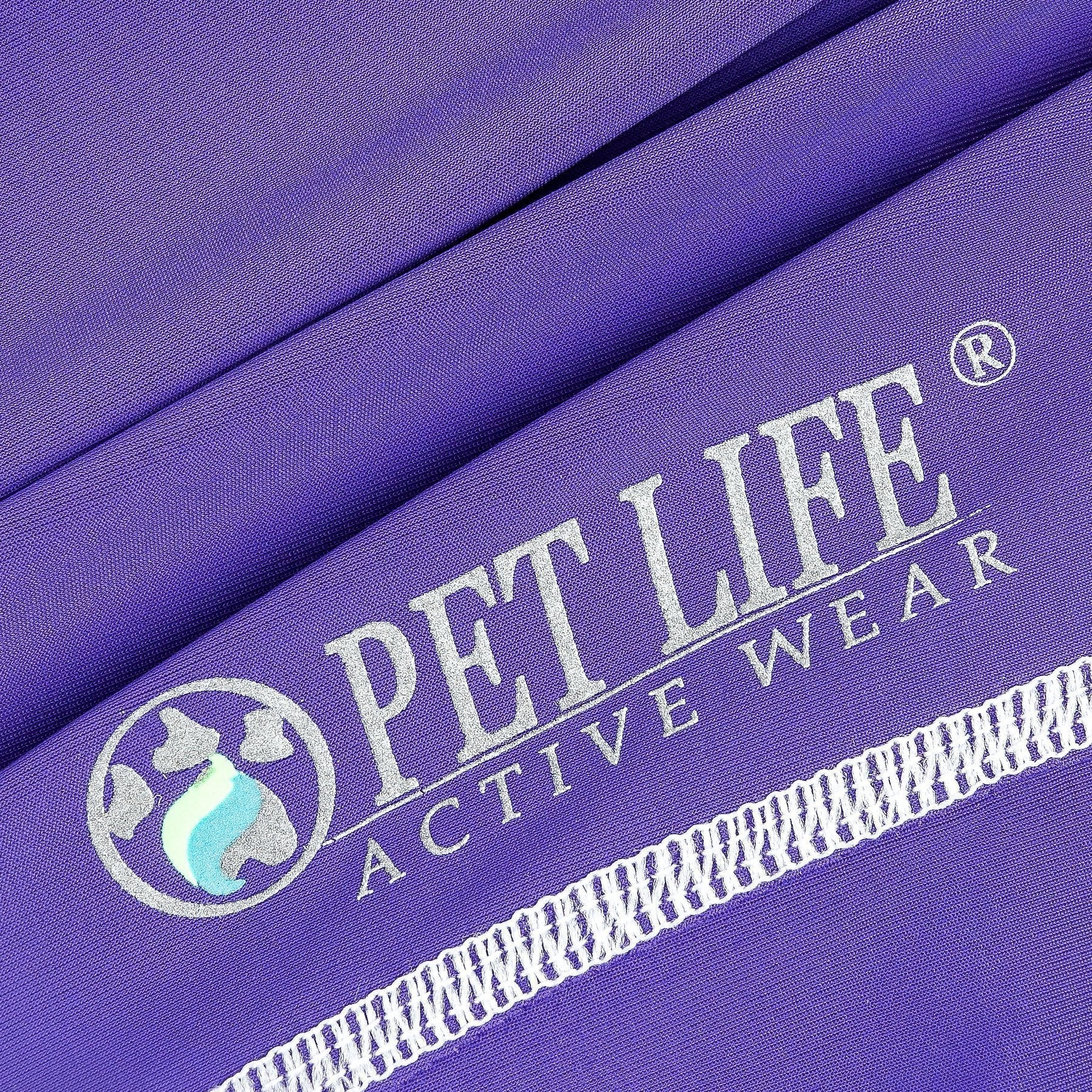 Pet Life ®  Active 'Racerbark' 4-Way-Stretch Yoga Fitness Dog T-Shirt Tank Top - Image 7
