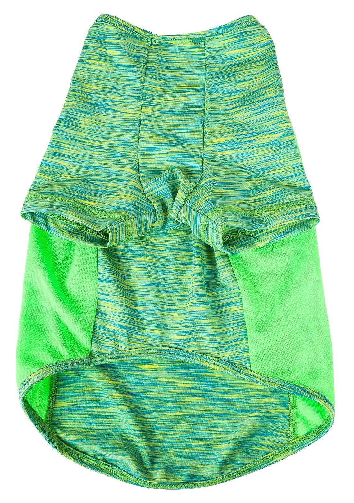 Pet Life ® Active 'Warf Speed' Heathered Ultra-Stretch Yoga Fitness Dog T-Shirt - Image 8