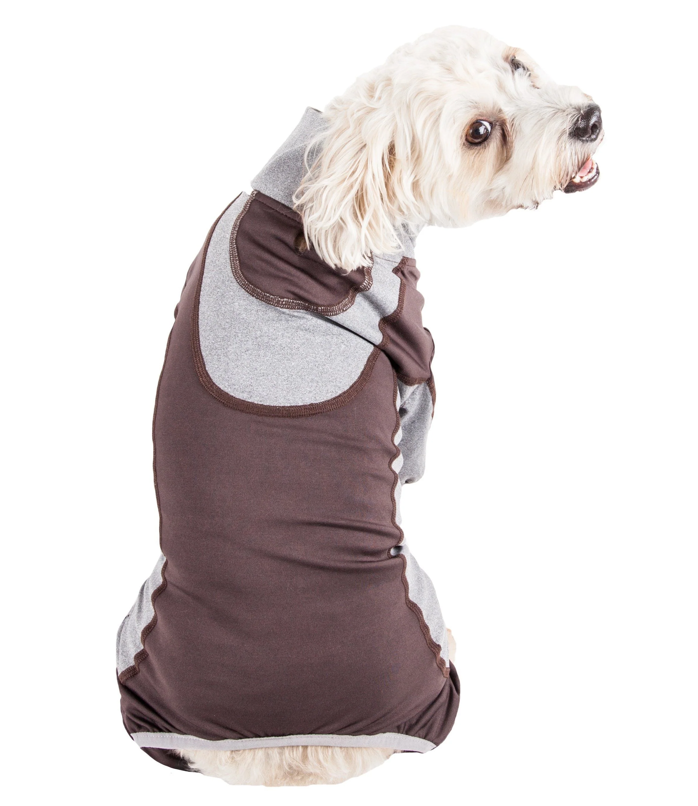 Pet Life ® Active 'Warm-Pup' Stretchy and Quick-Drying Fitness Dog Yoga Warm-Up Tracksuit - Image 16