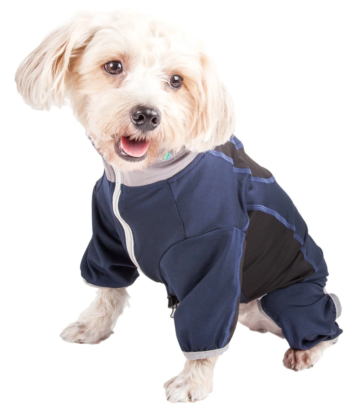 Pet Life ® Active 'Warm-Pup' Stretchy and Quick-Drying Fitness Dog Yoga Warm-Up Tracksuit - Image 39