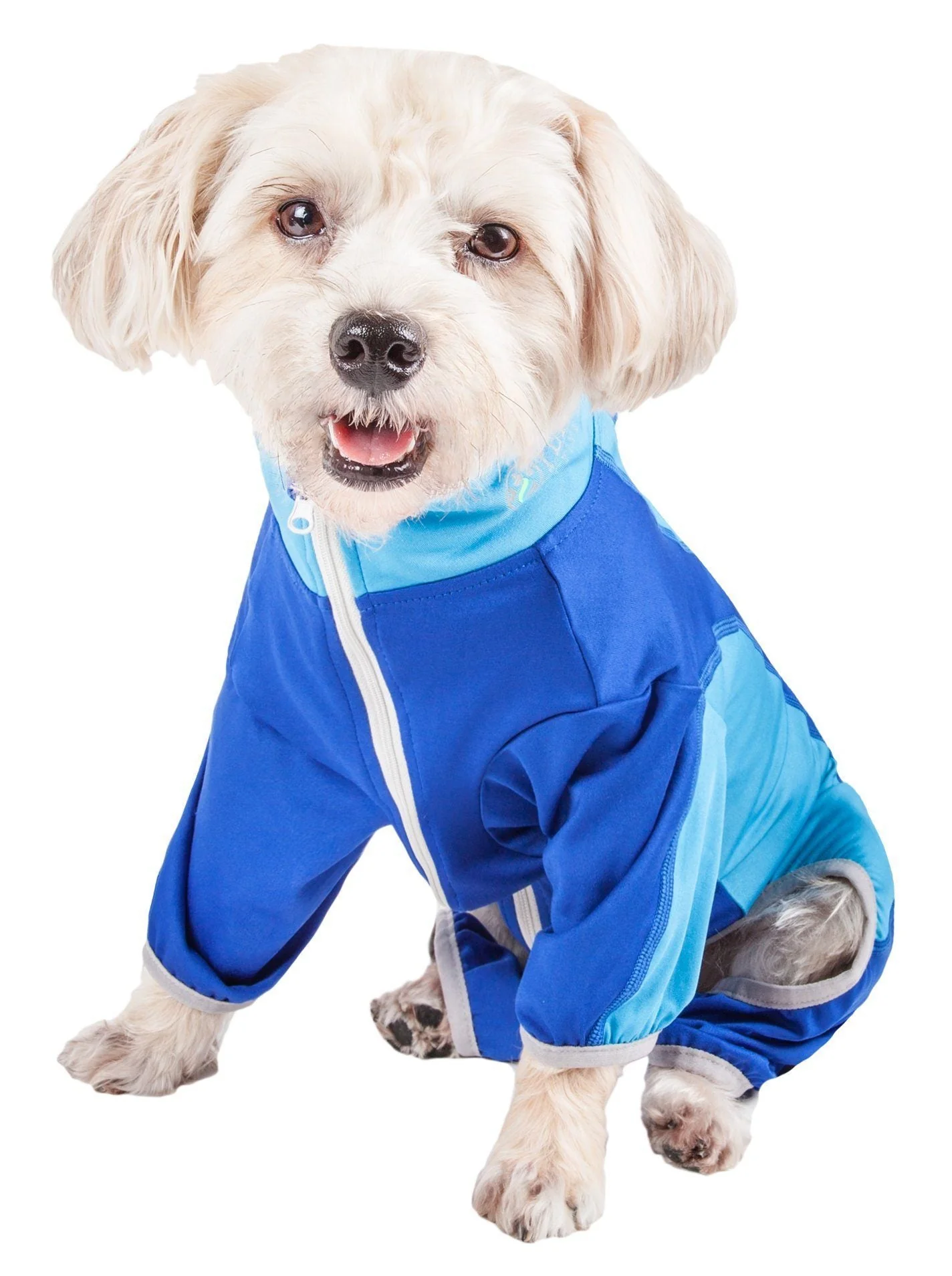 Pet Life ® Active 'Warm-Pup' Stretchy and Quick-Drying Fitness Dog Yoga Warm-Up Tracksuit - Image 40