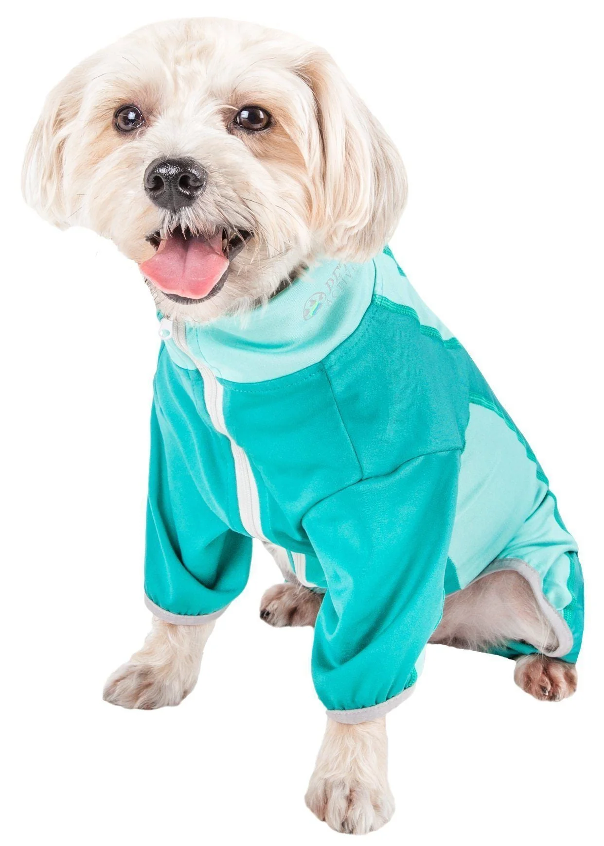 Pet Life ® Active 'Warm-Pup' Stretchy and Quick-Drying Fitness Dog Yoga Warm-Up Tracksuit - Image 42