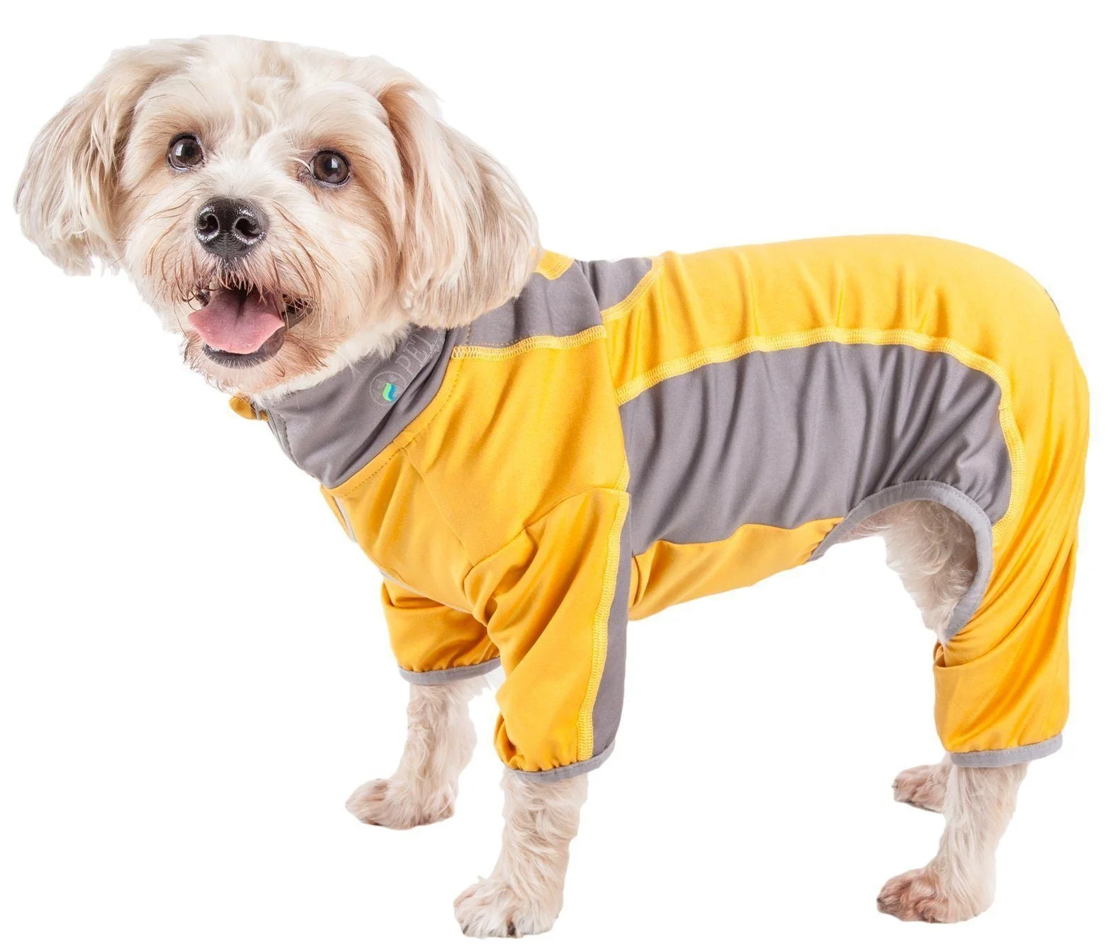 Pet Life ® Active 'Warm-Pup' Stretchy and Quick-Drying Fitness Dog Yoga Warm-Up Tracksuit - Image 6