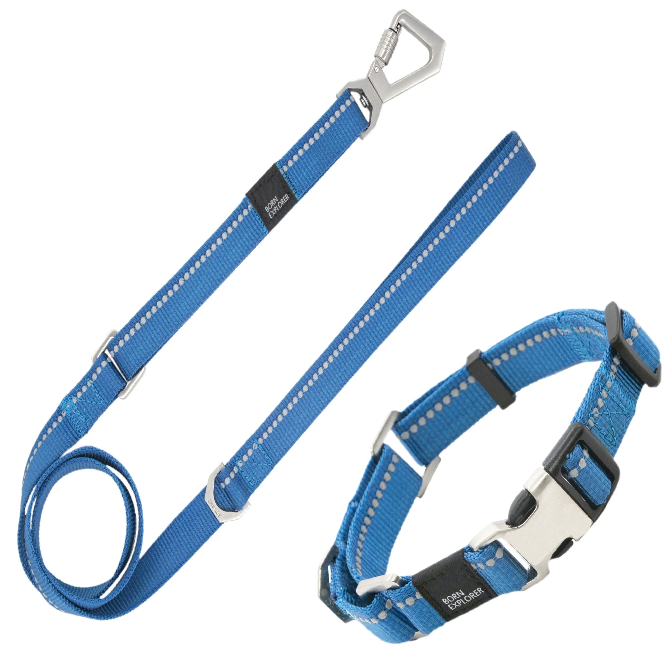 Pet Life ® 'Advent' Outdoor Series 3M Reflective 2-in-1 Durable Martingale Training Dog Leash and Collar - Image 10