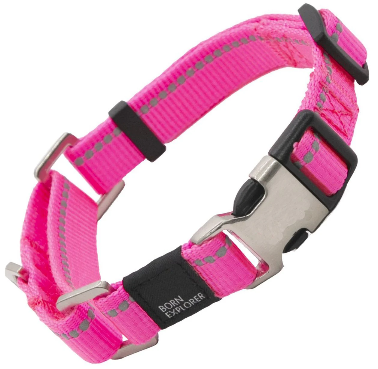 Pet Life ® 'Advent' Outdoor Series 3M Reflective 2-in-1 Durable Martingale Training Dog Leash and Collar - Image 2