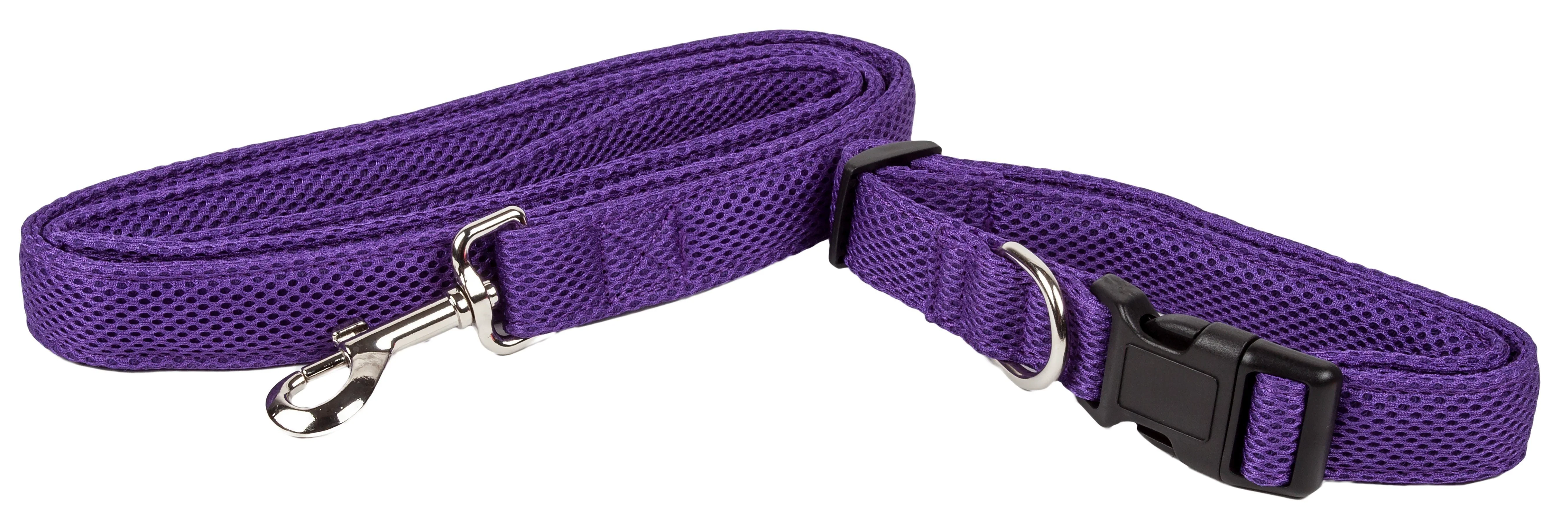 Pet Life ® 'Aero Mesh' 2-In-1 Breathable and Adjustable Dual-Sided Mesh Dog Leash and Collar - Image 8