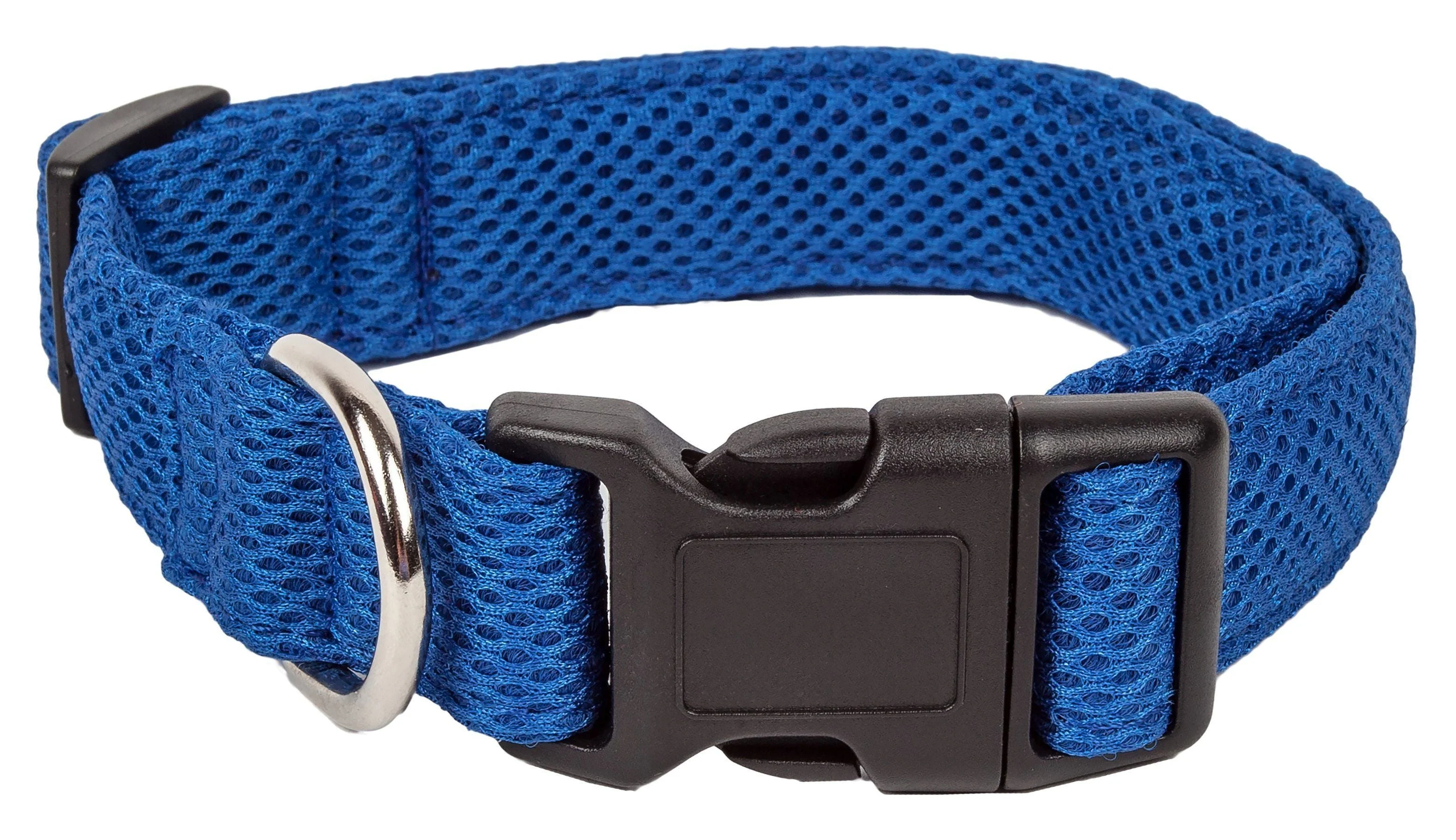 Pet Life ®  'Aero Mesh' Dual-Sided Breathable and Adjustable Thick Mesh Dog Collar - Image 11