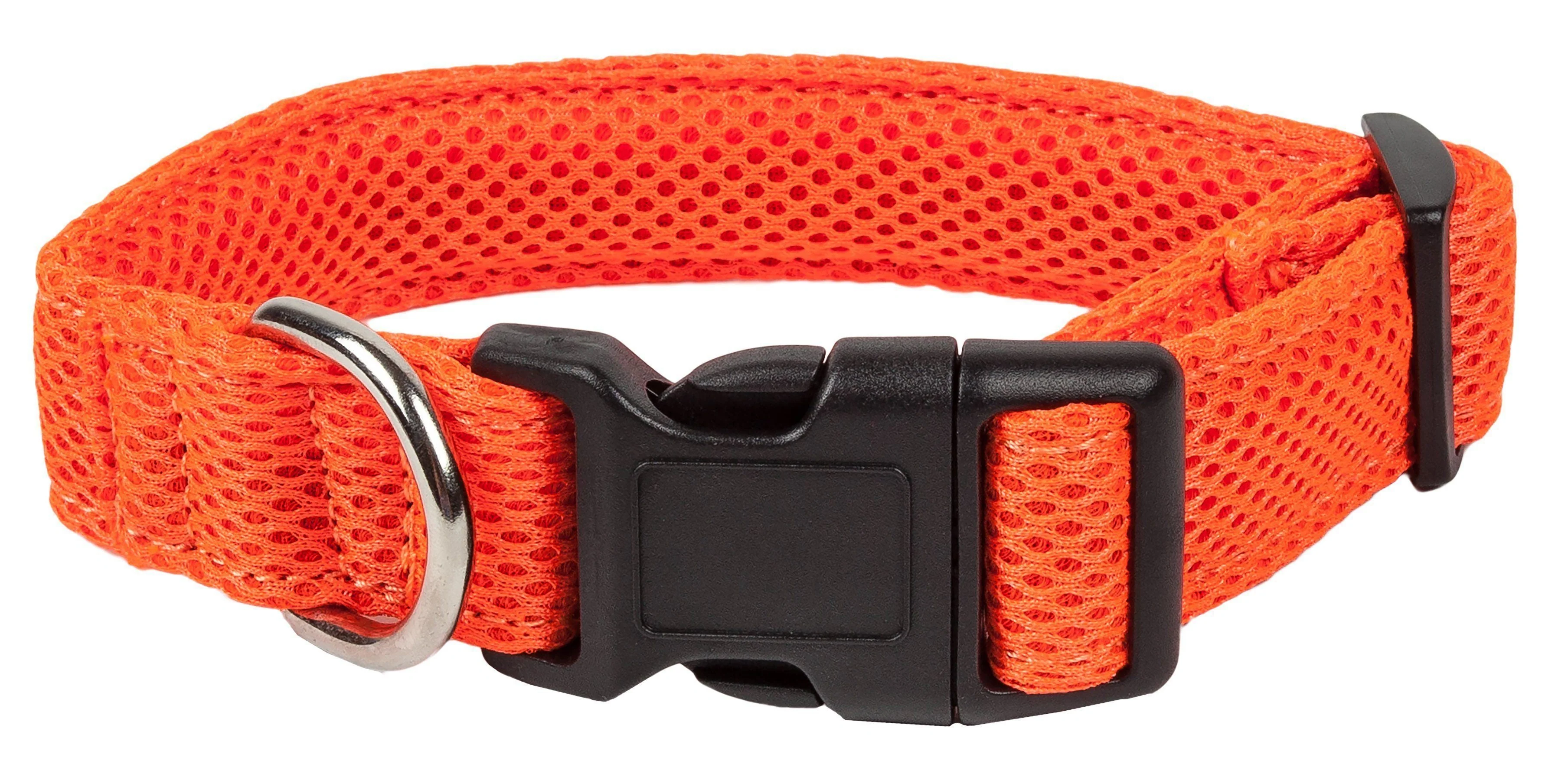 Pet Life ®  'Aero Mesh' Dual-Sided Breathable and Adjustable Thick Mesh Dog Collar - Image 14
