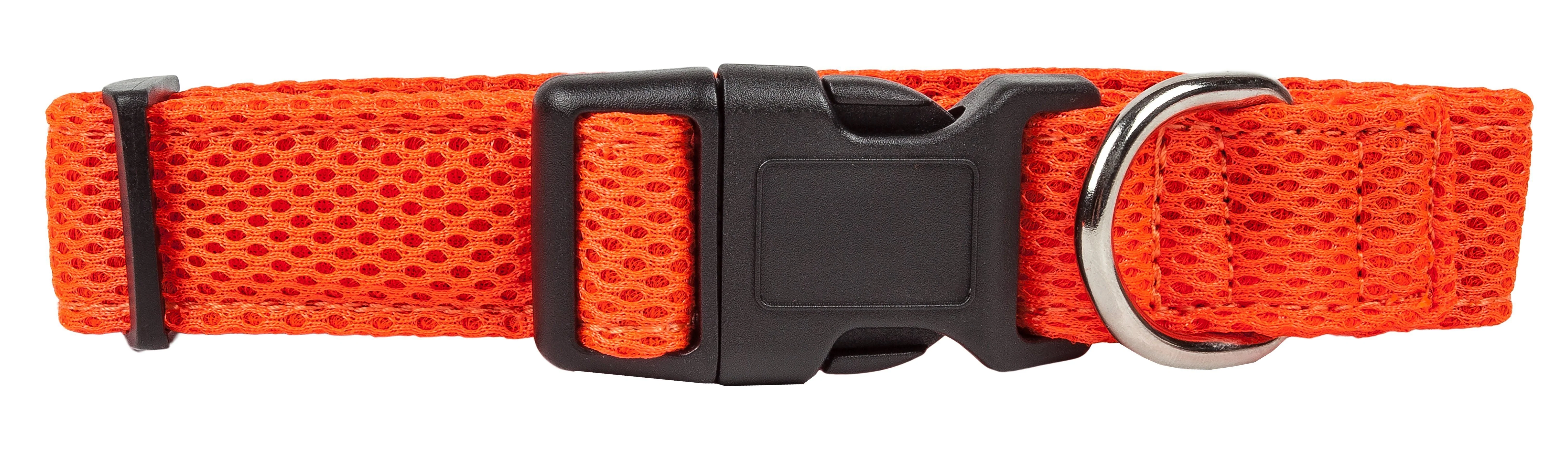 Pet Life ®  'Aero Mesh' Dual-Sided Breathable and Adjustable Thick Mesh Dog Collar - Image 15