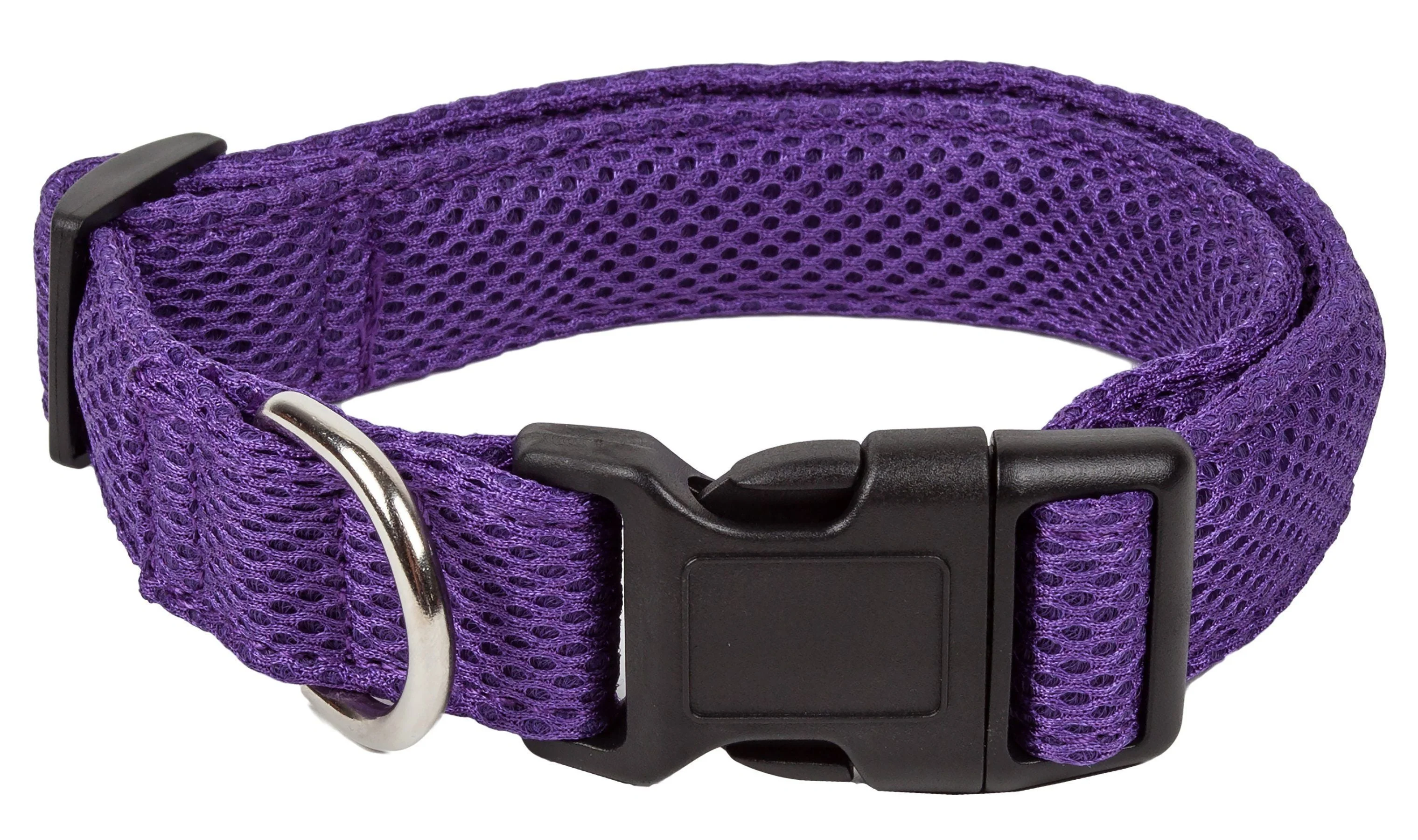 Pet Life ®  'Aero Mesh' Dual-Sided Breathable and Adjustable Thick Mesh Dog Collar - Image 20
