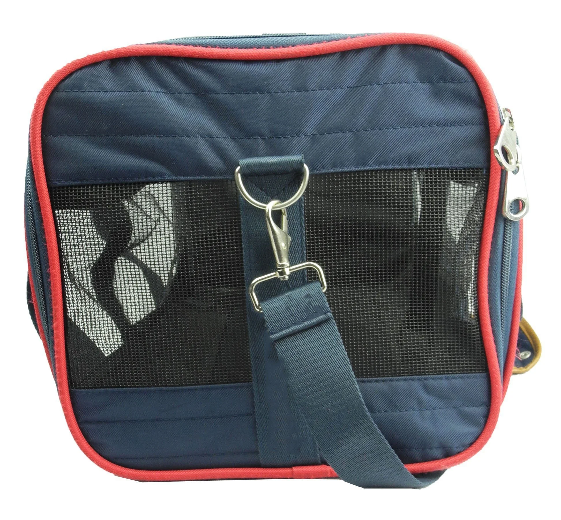 Pet Life ® 'Aero-Zoom' Airline Approved lightweight Wire Framed Folding Collapsible Fashion Pet Dog Carrier - Image 3