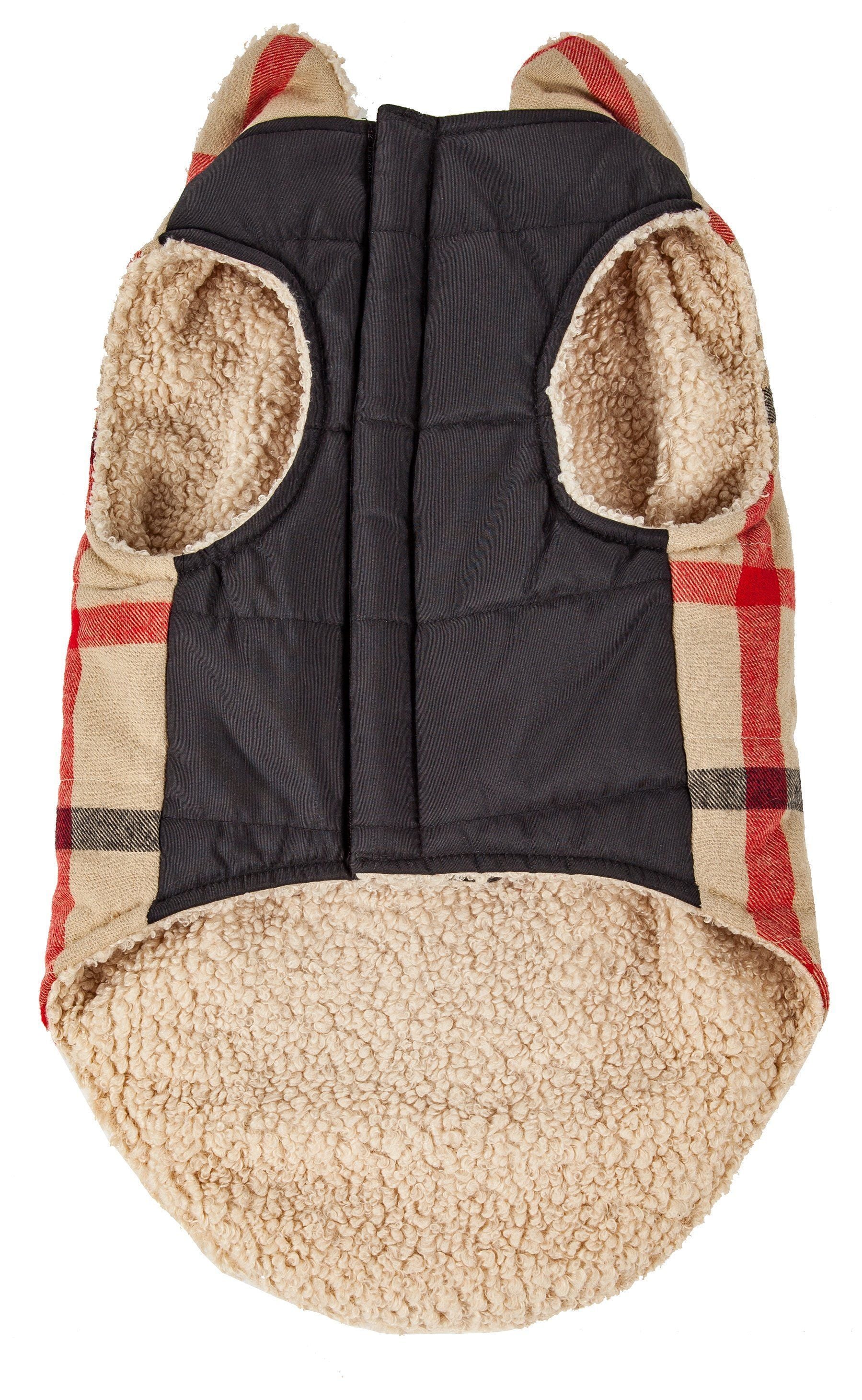 Pet Life ®  'Allegiance' Classical Insulated Plaid Fashion Dog Jacket - Image 10