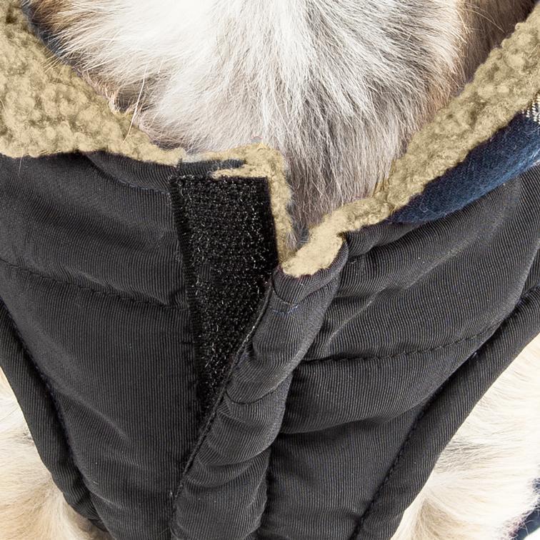 Pet Life ®  'Allegiance' Classical Insulated Plaid Fashion Dog Jacket - Image 11