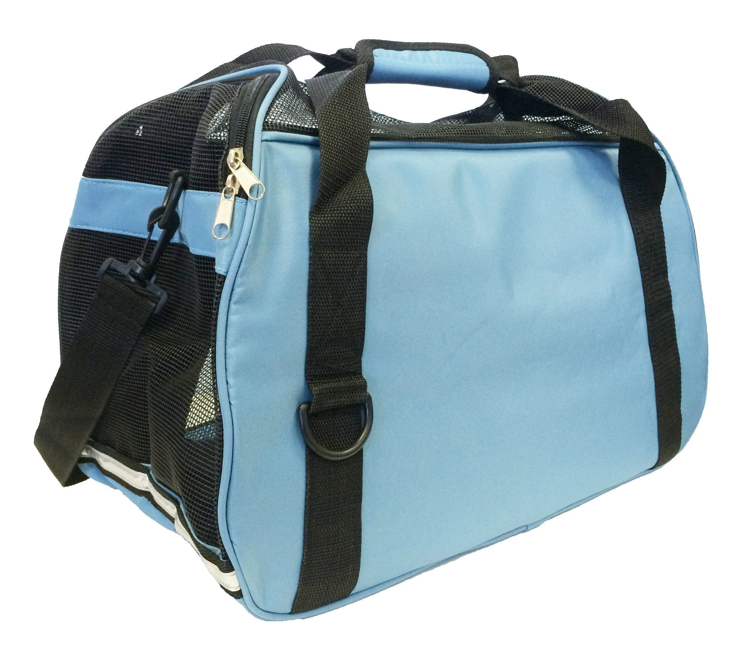 Pet Life ® 'Altitude Force' Airline Approved Sporty Zippered Folding Fashion Pet Dog Carrier - Image 11