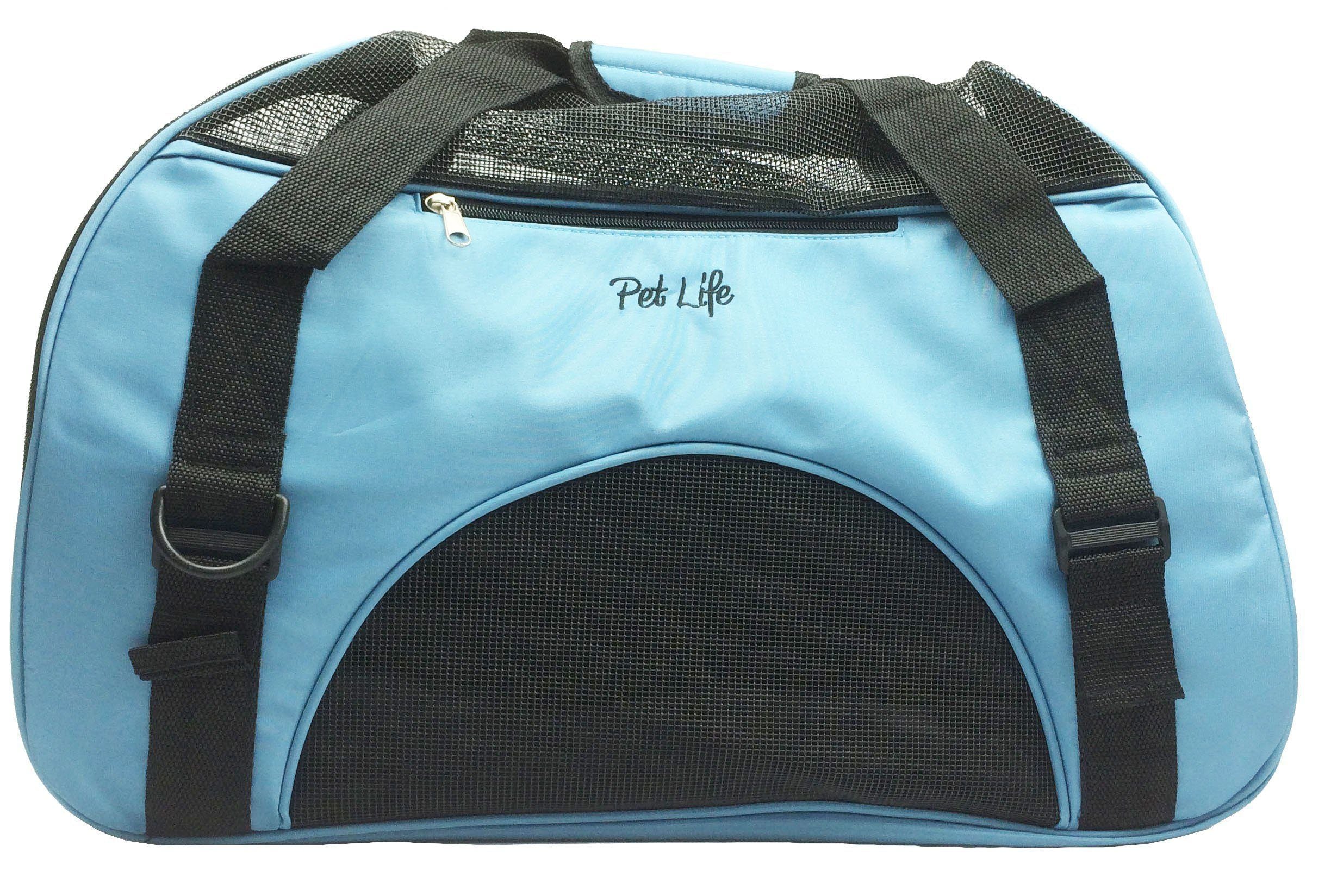 Pet Life ® 'Altitude Force' Airline Approved Sporty Zippered Folding Fashion Pet Dog Carrier - Image 7