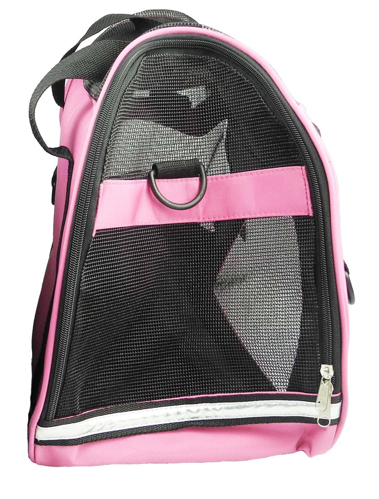 Pet Life ® 'Altitude Force' Airline Approved Sporty Zippered Folding Fashion Pet Dog Carrier - Image 8