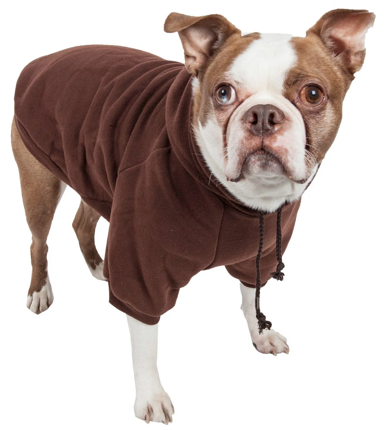 Pet Life ® 'American Classic' Fashion Plush Cotton Hooded Dog Sweater - Image 2