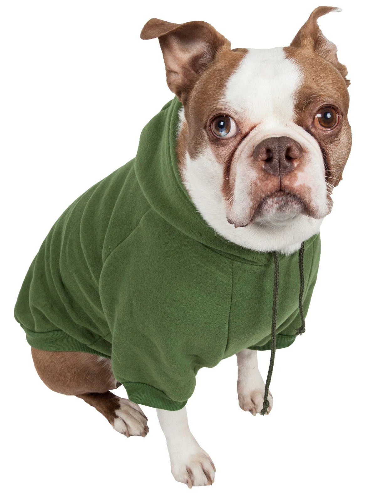 Pet Life ® 'American Classic' Fashion Plush Cotton Hooded Dog Sweater - Image 3