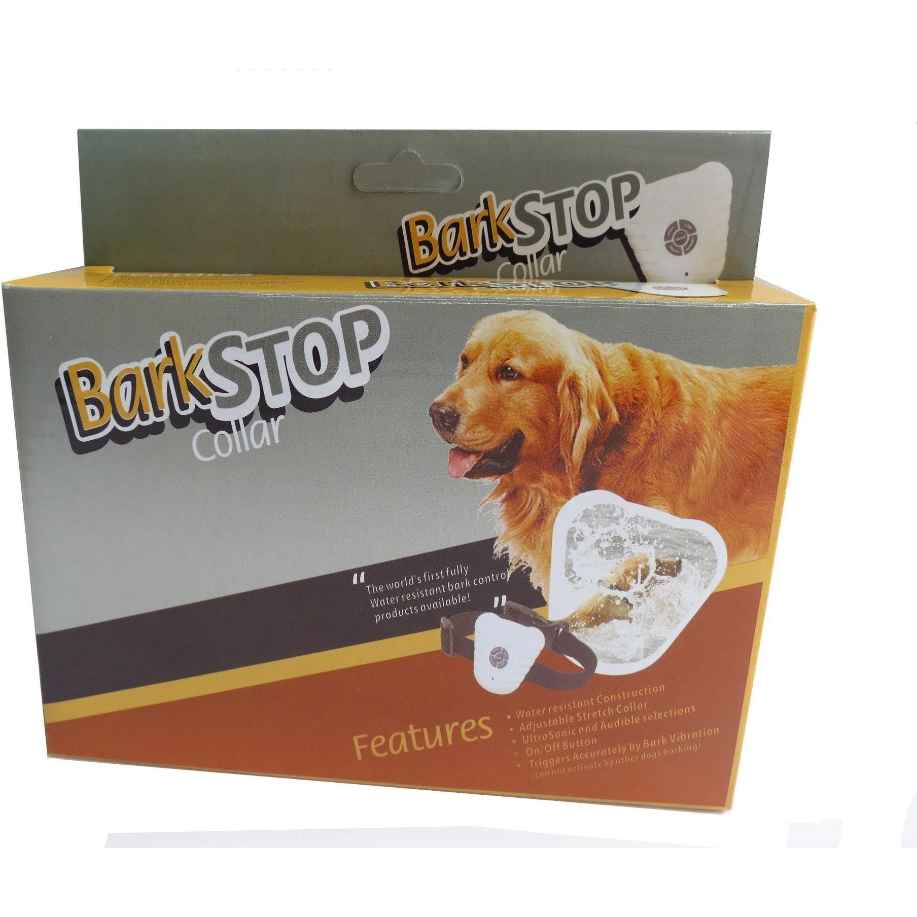 Pet Life ® Anti-Shock Ultrasonic Waterproof Safe Anti-Bark Training Dog Collar - Image 2