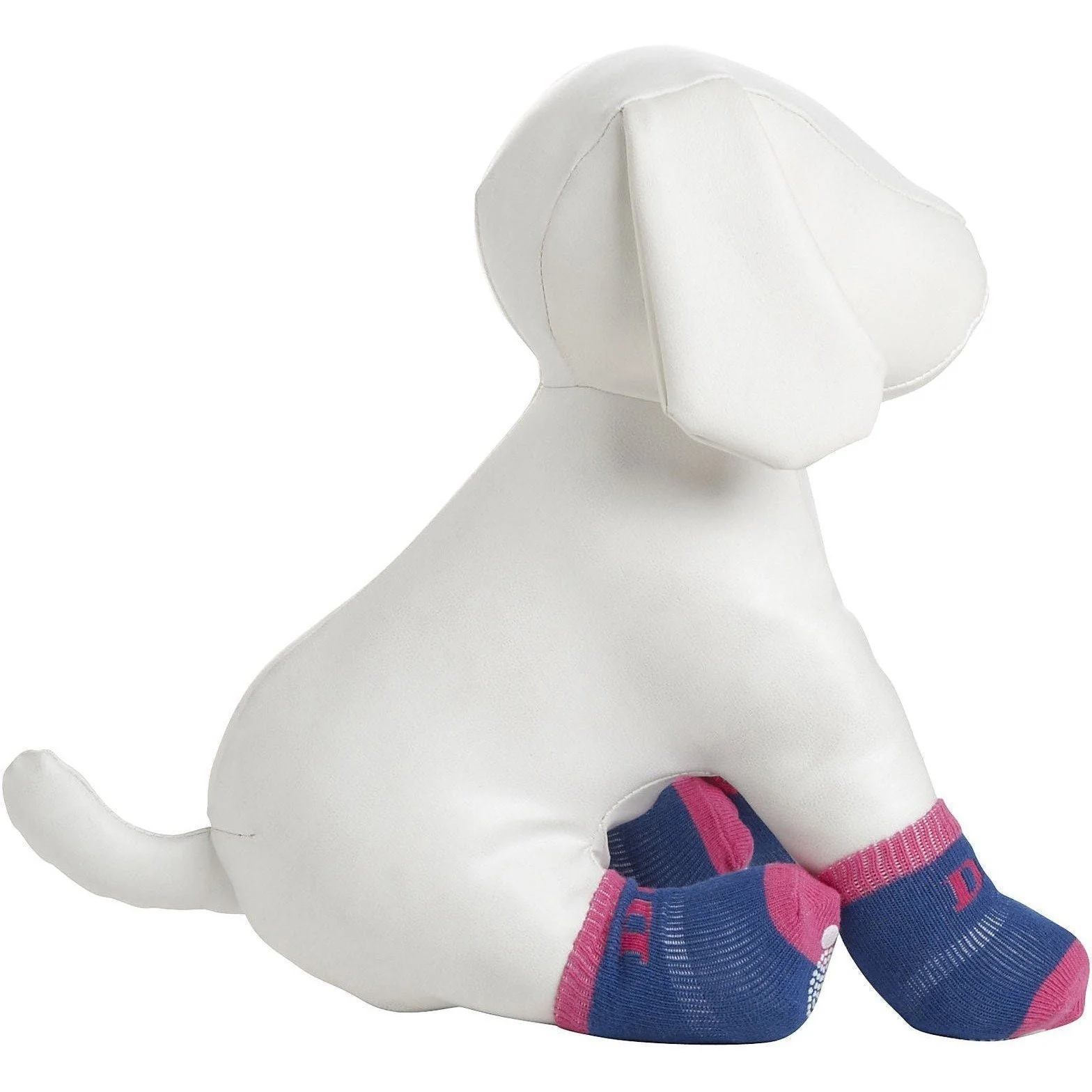 Pet Life ® Anti-Slip Rubberized Gripped Breathable Stretch Pet Dog Socks - Set of 4 - Image 5