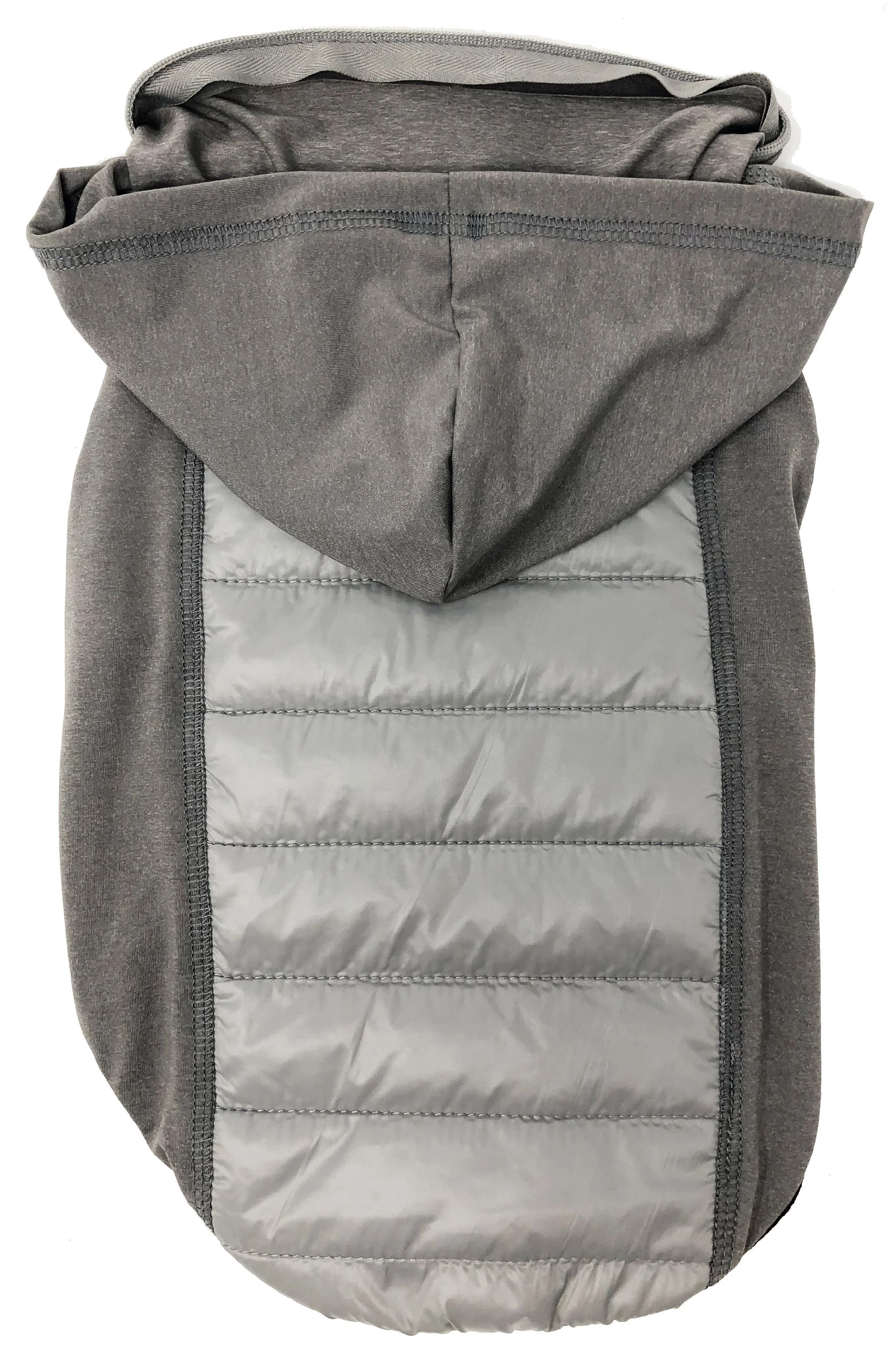 Pet Life ® 'Apex' Lightweight Hybrid 4-Season Stretch and Quick-Dry Dog Coat w/ Pop out Hood - Image 6