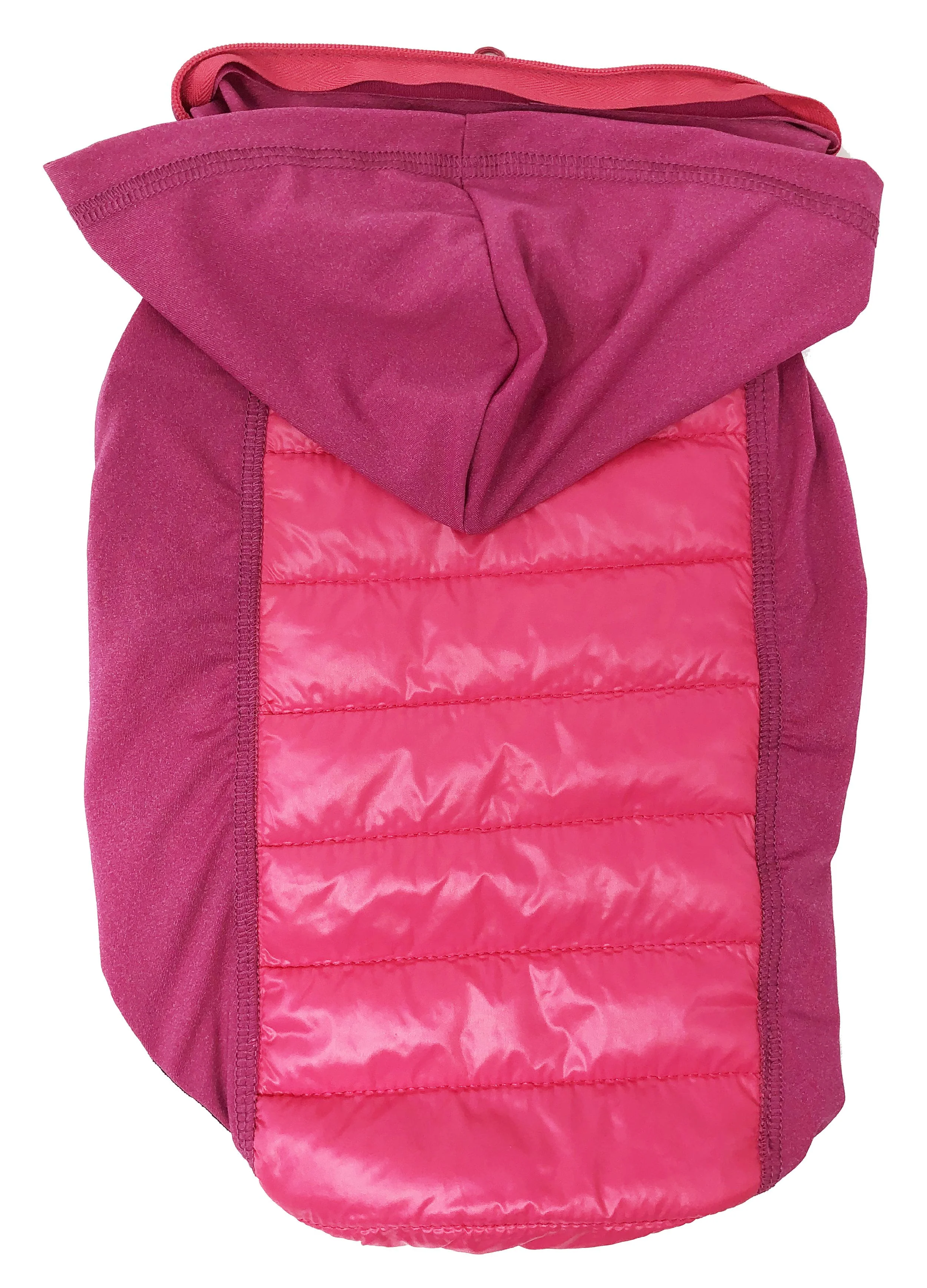 Pet Life ® 'Apex' Lightweight Hybrid 4-Season Stretch and Quick-Dry Dog Coat w/ Pop out Hood - Image 9