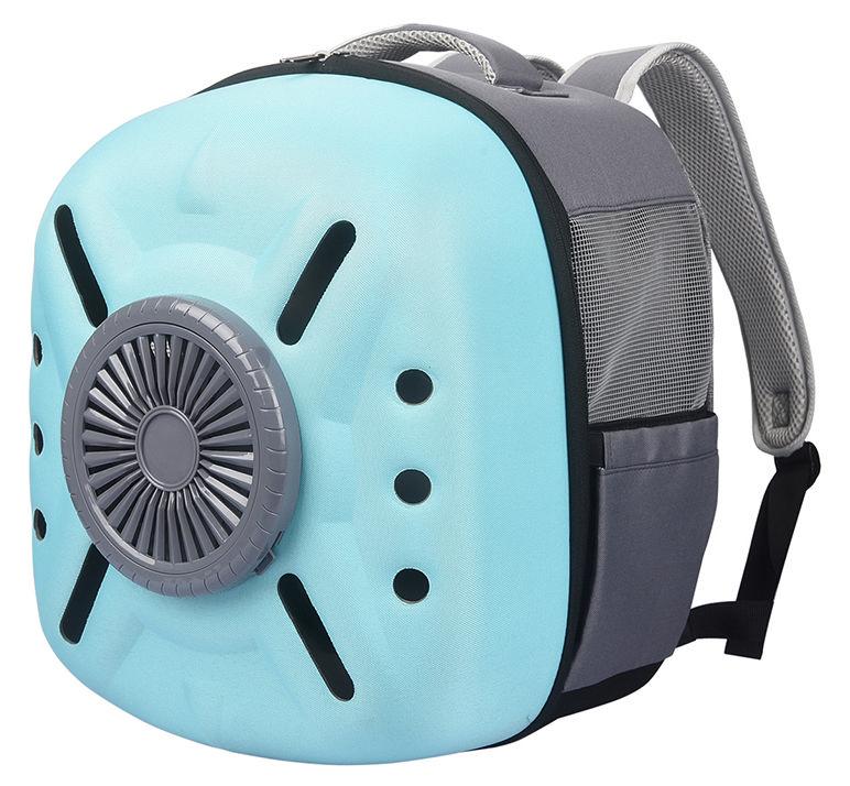 Pet Life ® 'Armor-Vent' External USB Powered Backpack with Built-in Cooling Fan - Image 8
