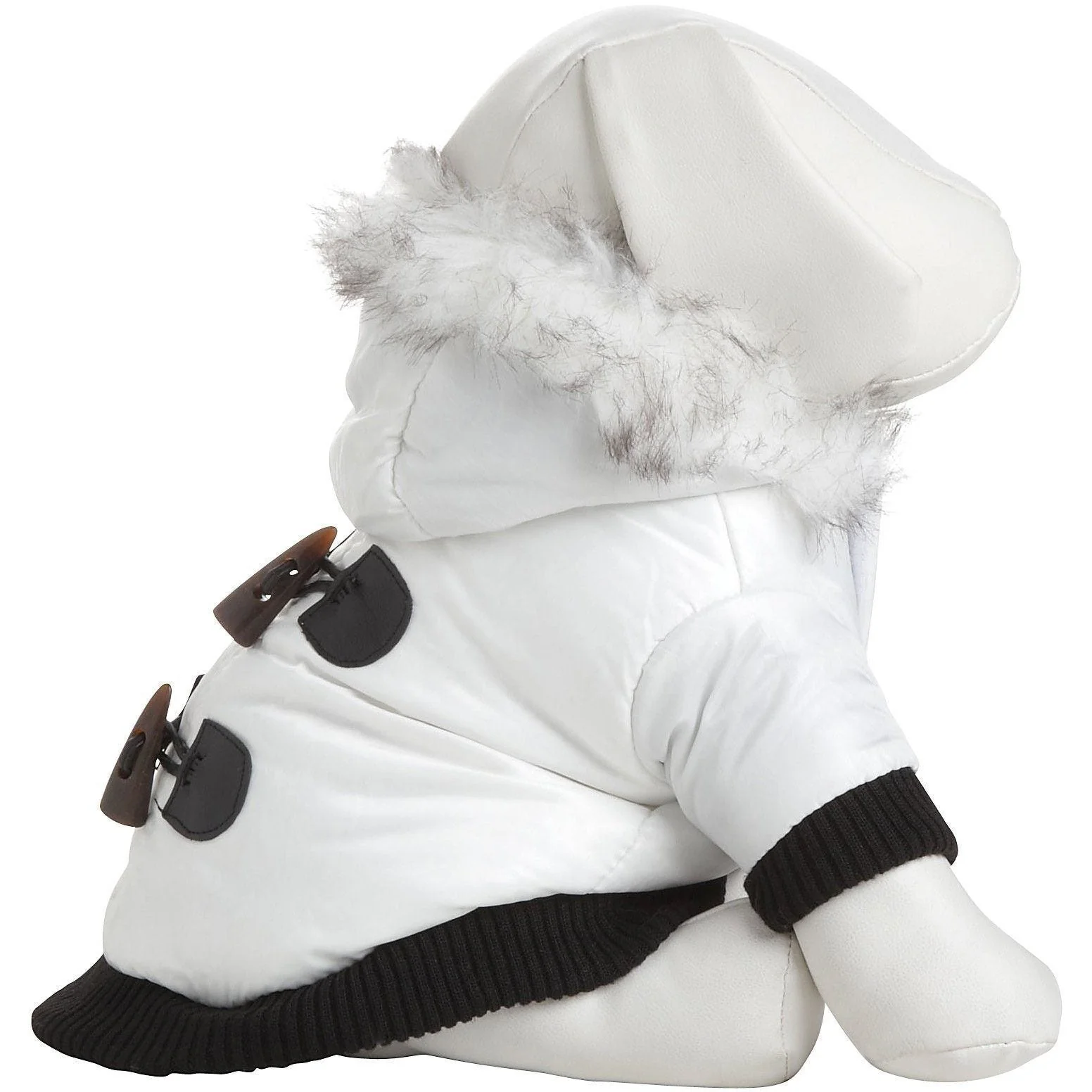 Pet Life ® Aspen Winter-White 3M Insulated Fashion Pet Parka Dog Coat - Image 2